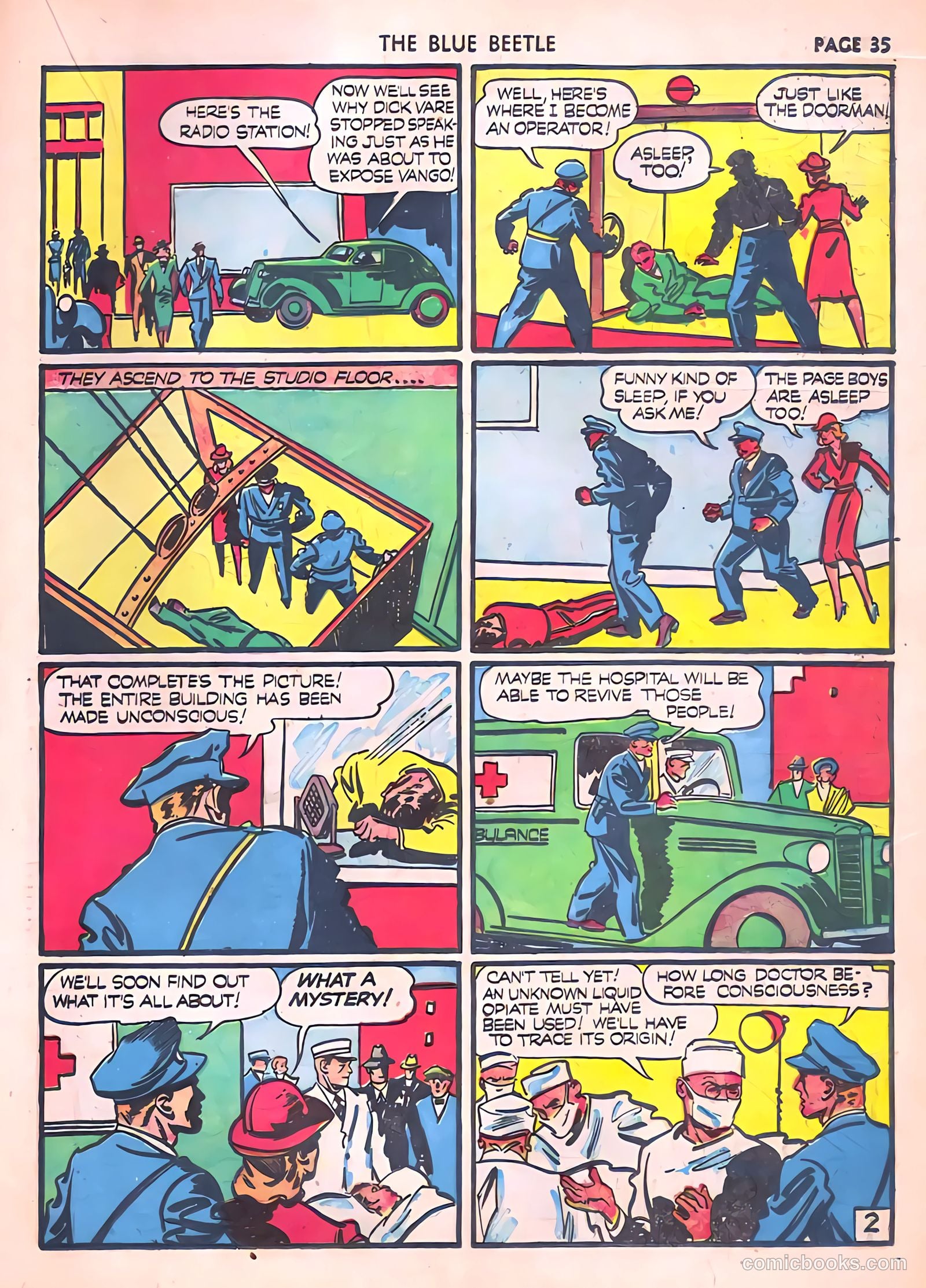 Blue Beetle #6 (1941) — page 37 of 69