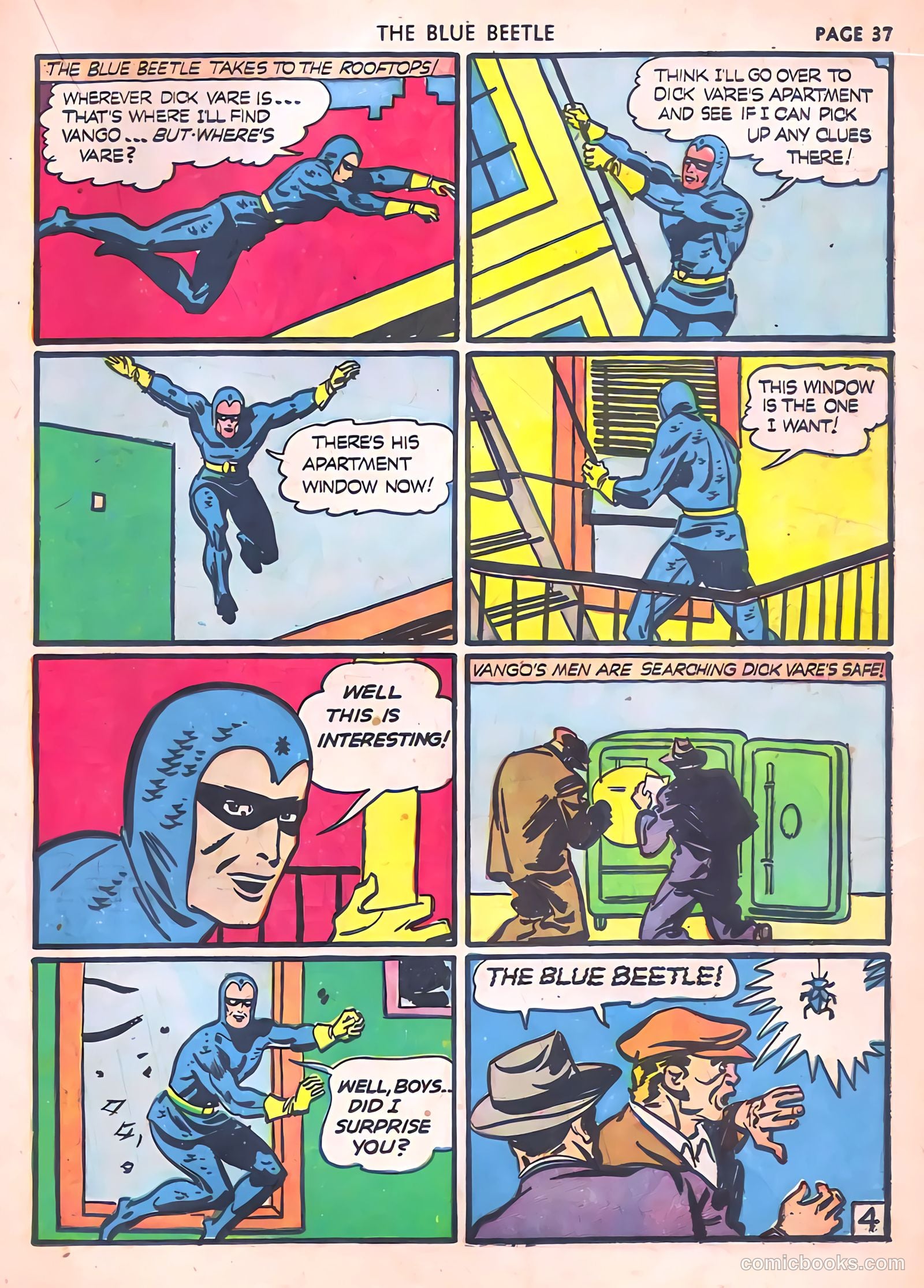 Blue Beetle #6 (1941) — page 39 of 69
