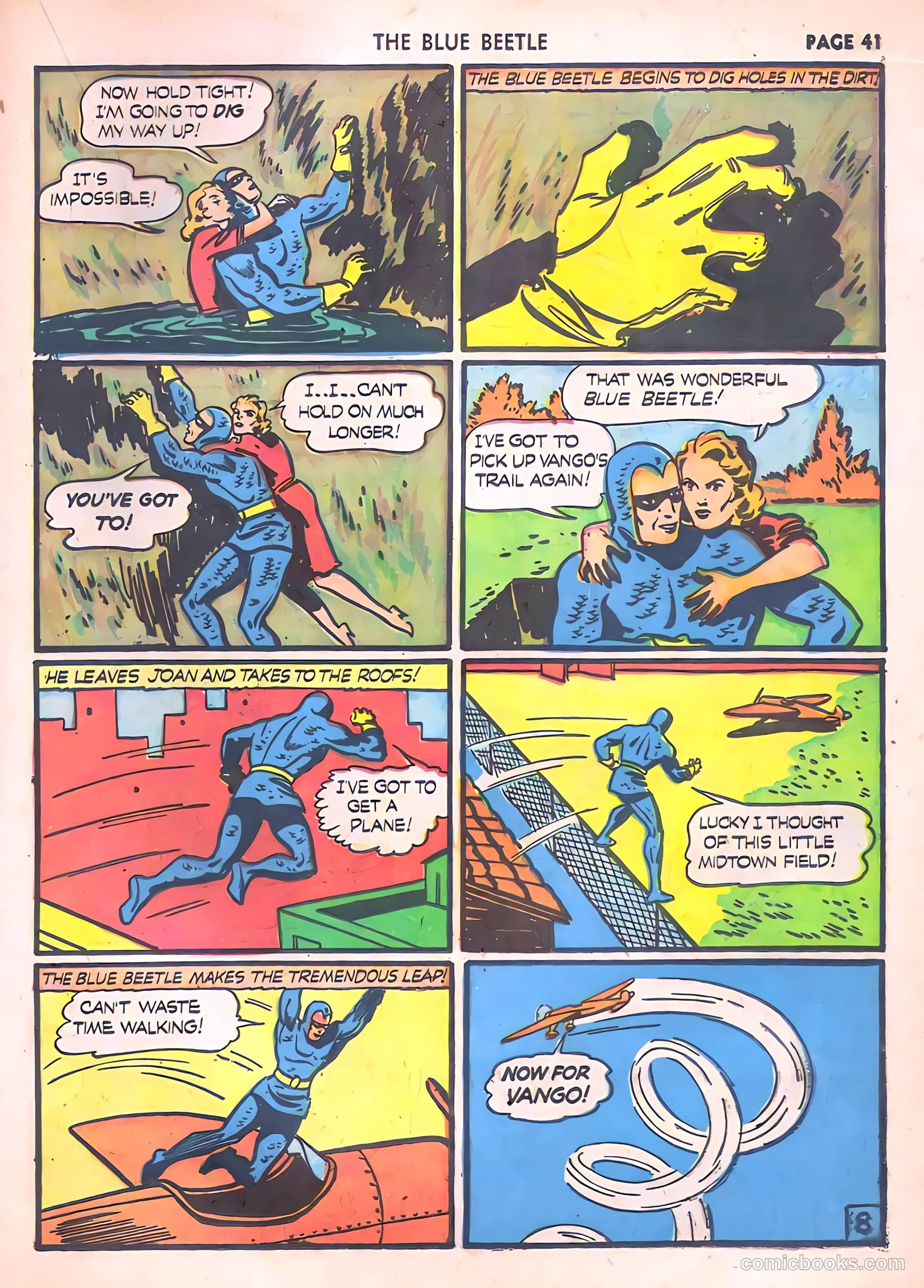 Blue Beetle #6 (1941) — page 43 of 69
