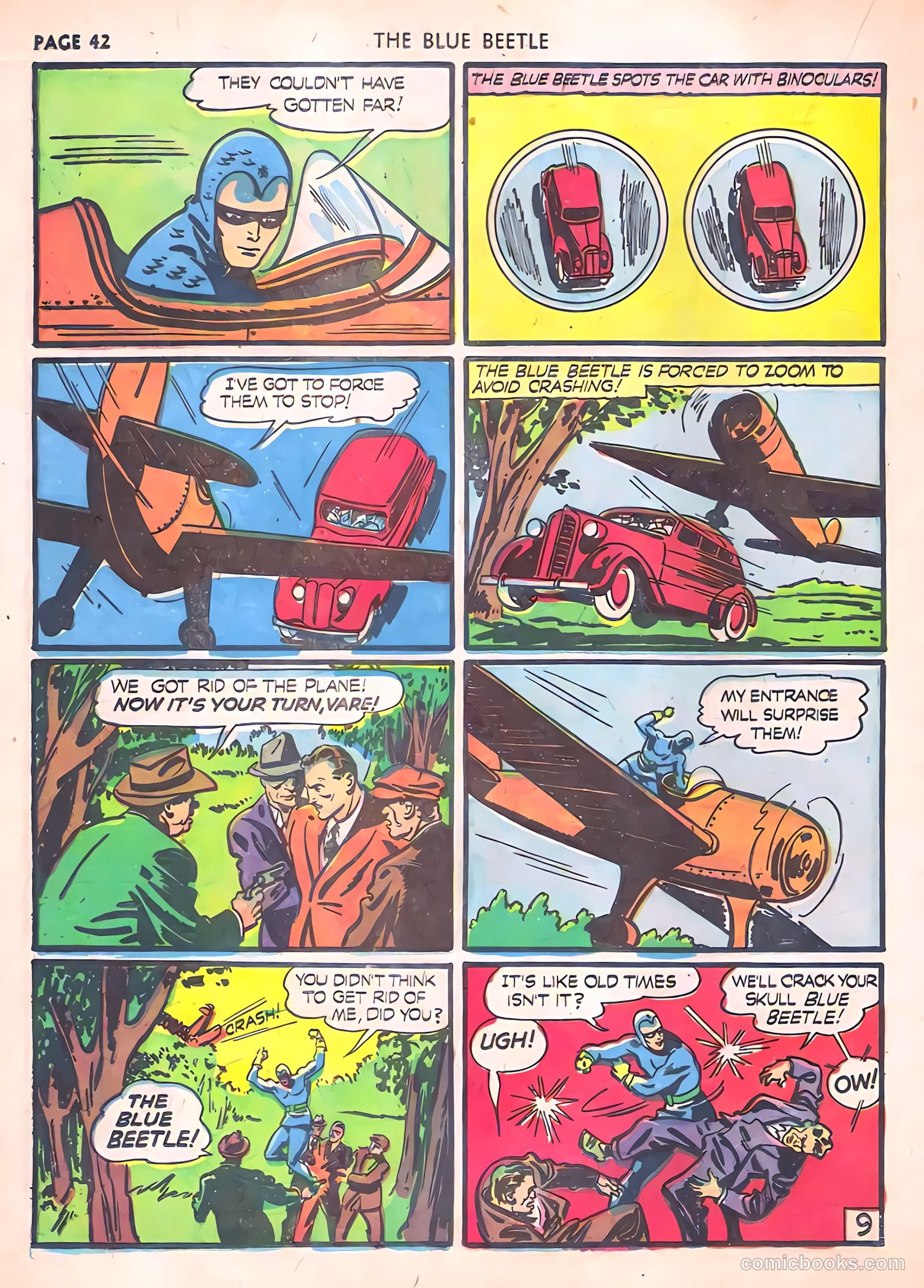 Blue Beetle #6 (1941) — page 44 of 69