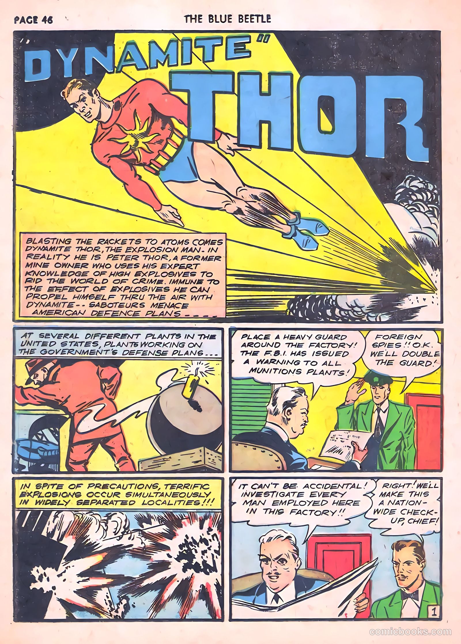 Blue Beetle #6 (1941) — page 48 of 69