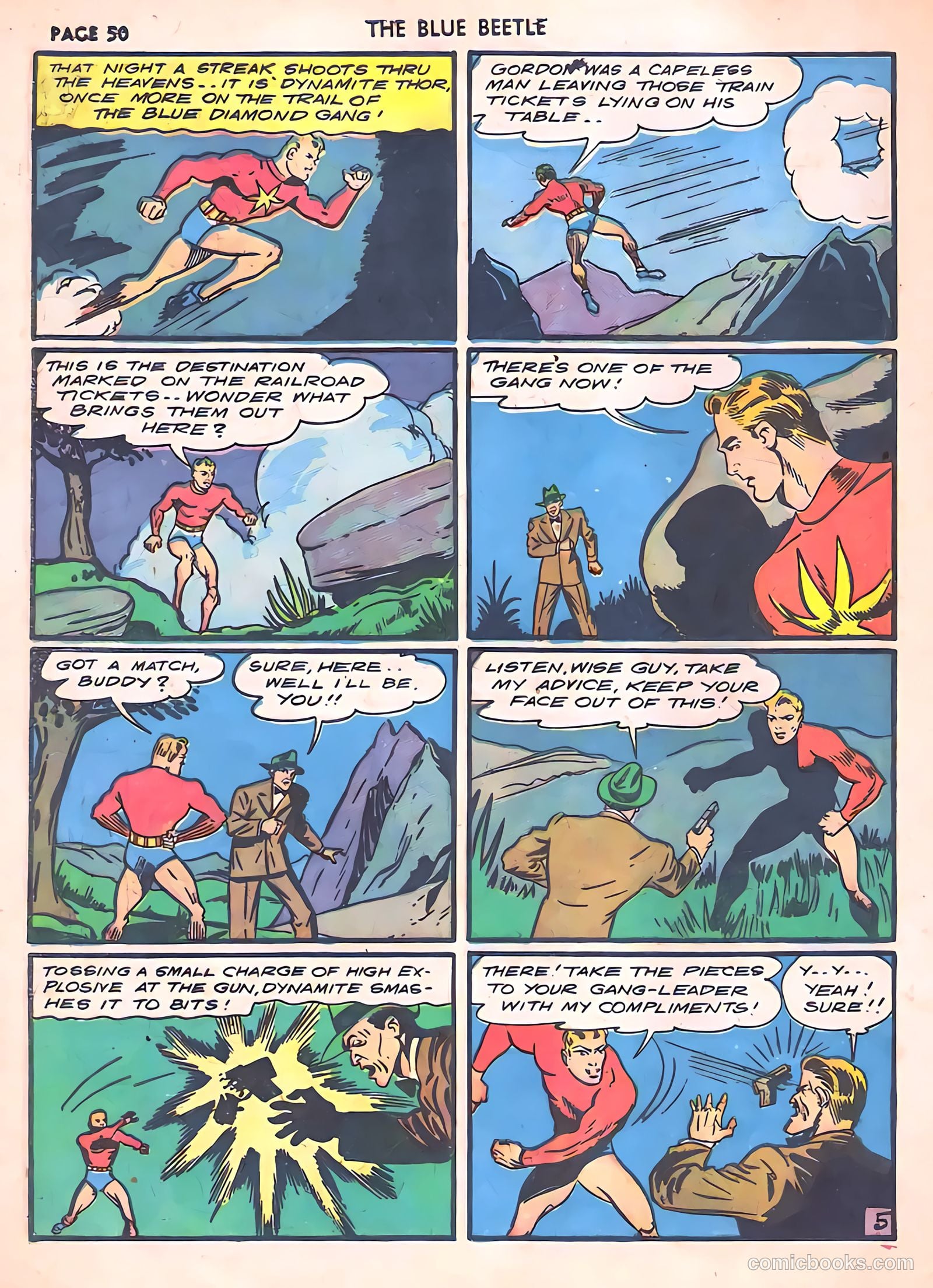 Blue Beetle #6 (1941) — page 52 of 69