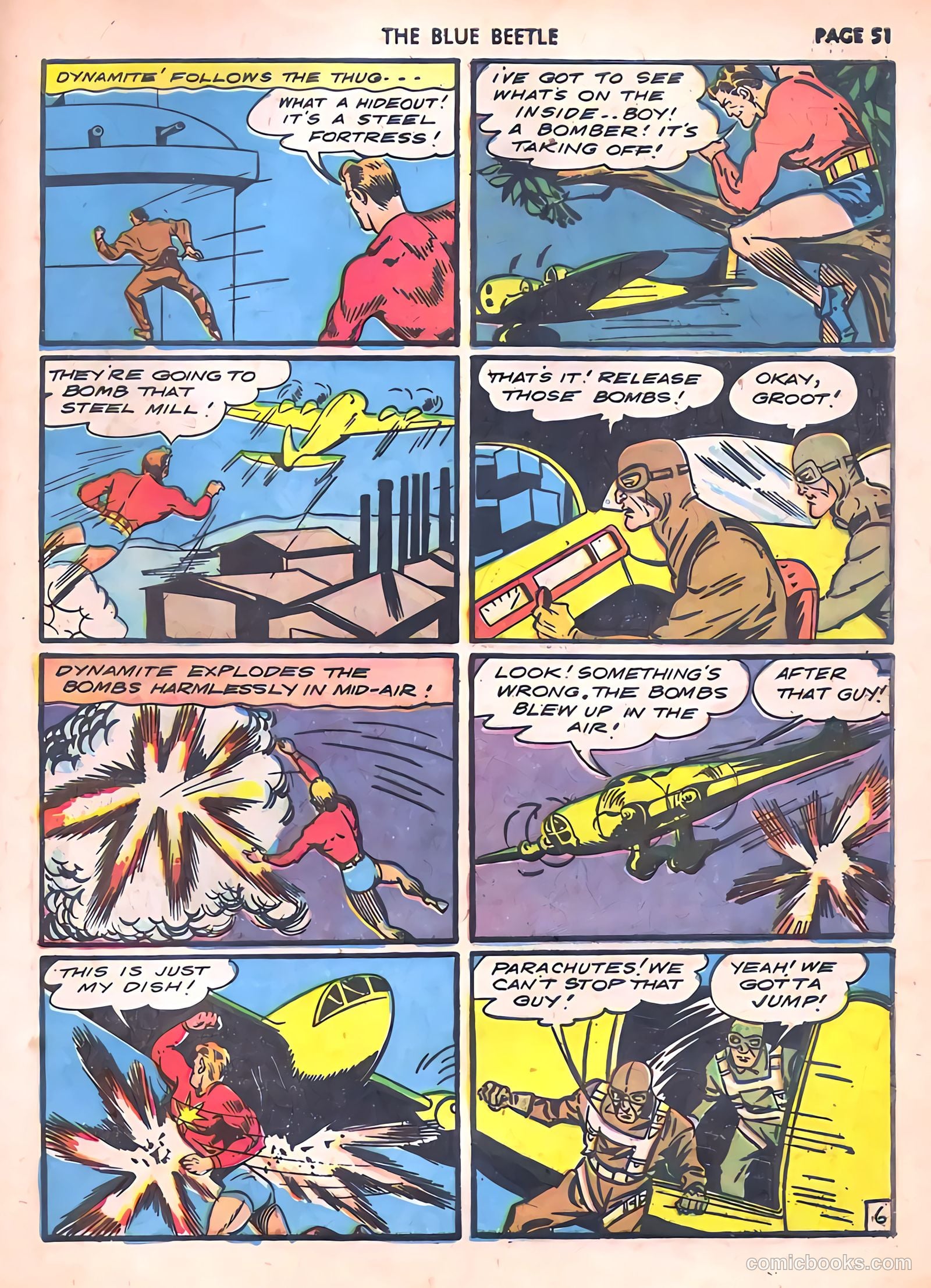 Blue Beetle #6 (1941) — page 53 of 69