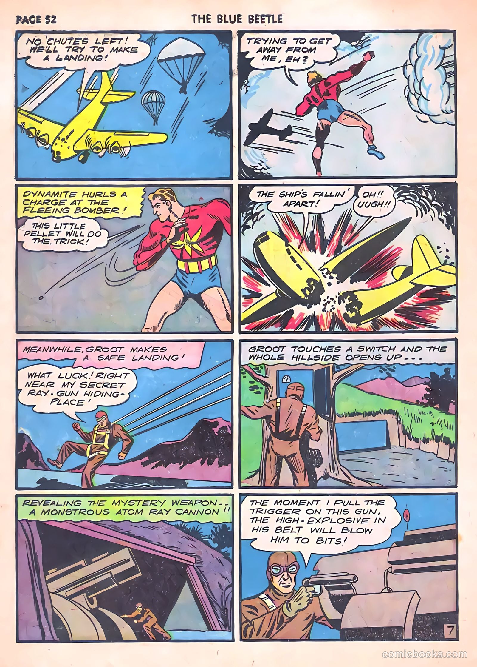 Blue Beetle #6 (1941) — page 54 of 69