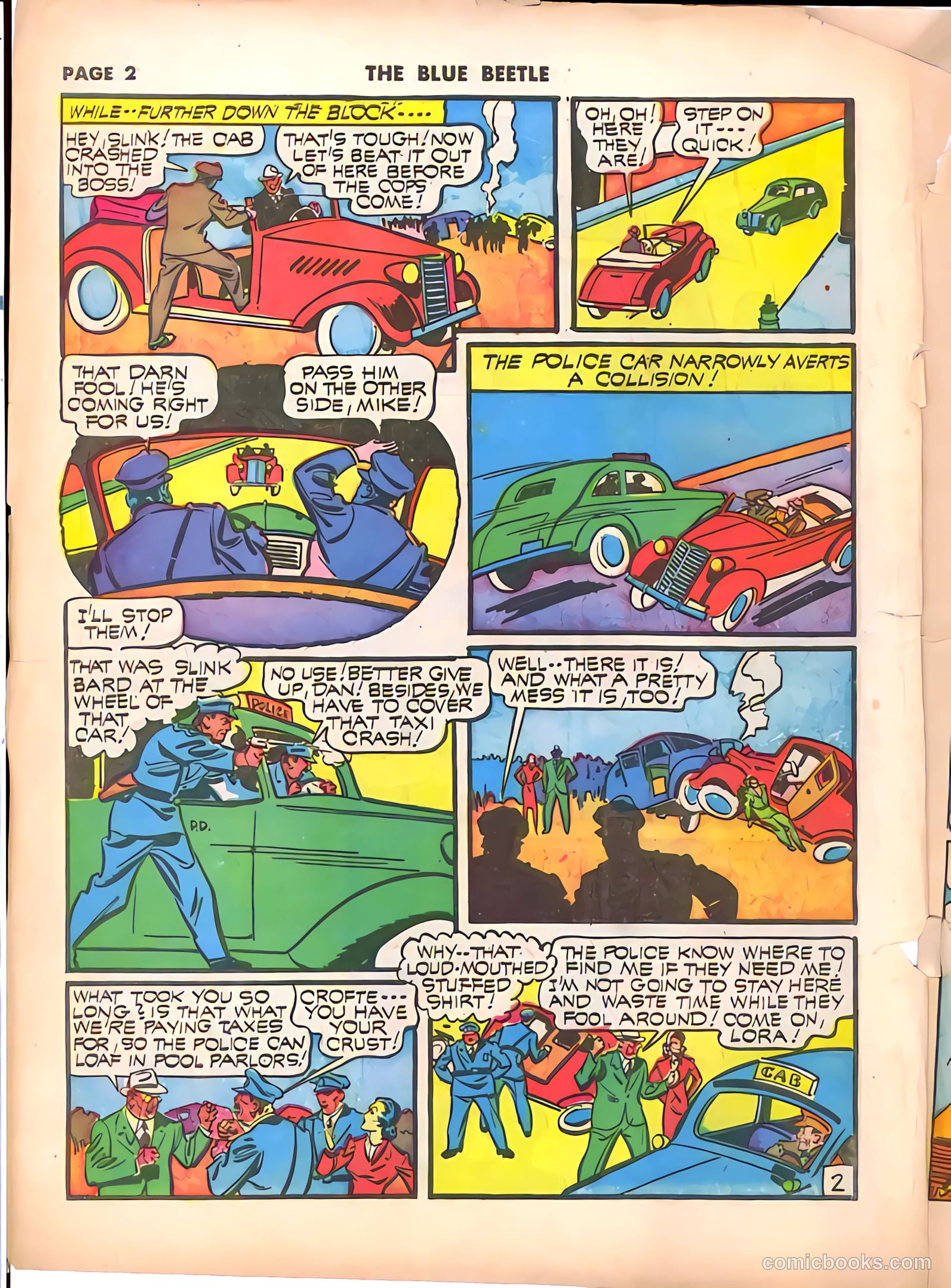 Blue Beetle #9 (1941) — page 4 of 67