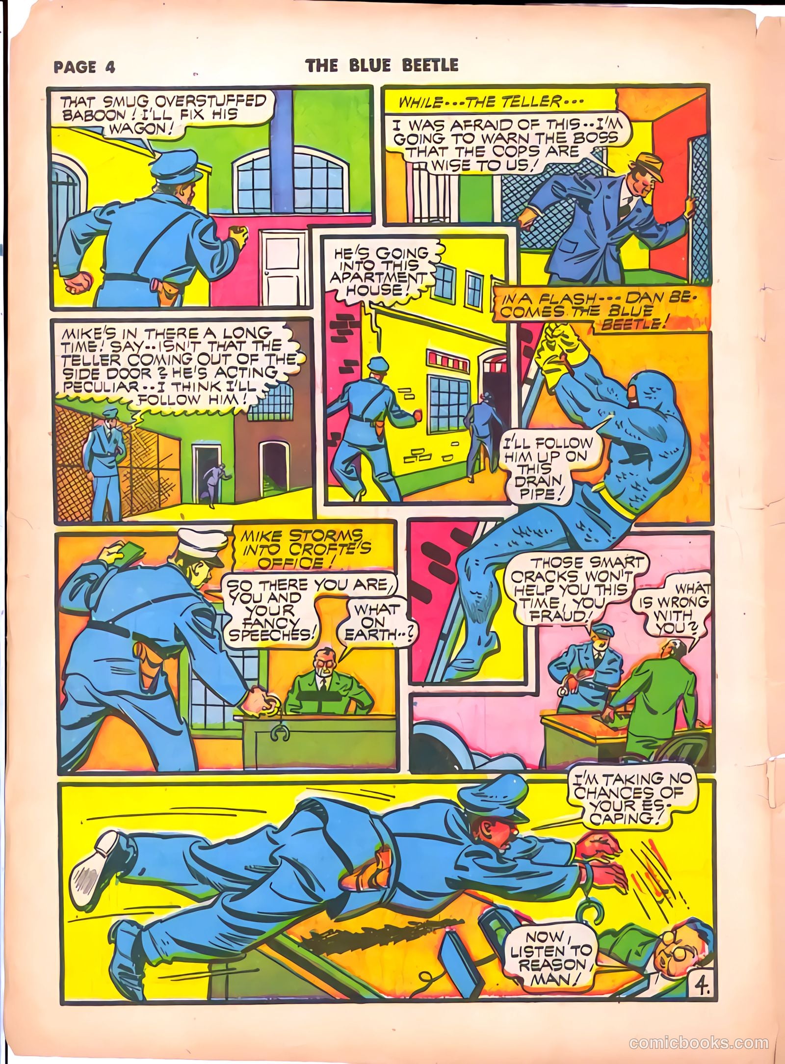 Blue Beetle #9 (1941) — page 6 of 67