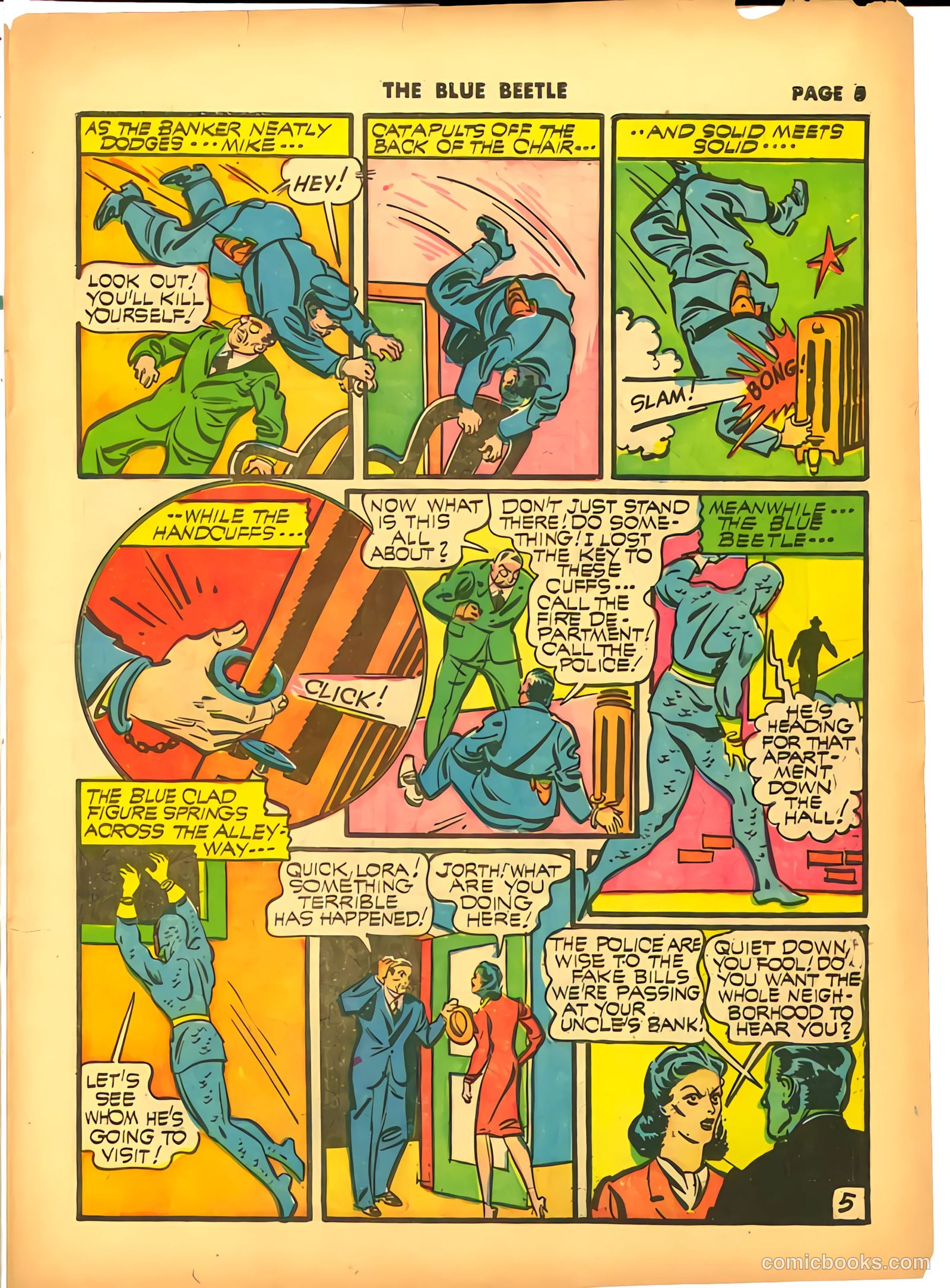 Blue Beetle #9 (1941) — page 7 of 67