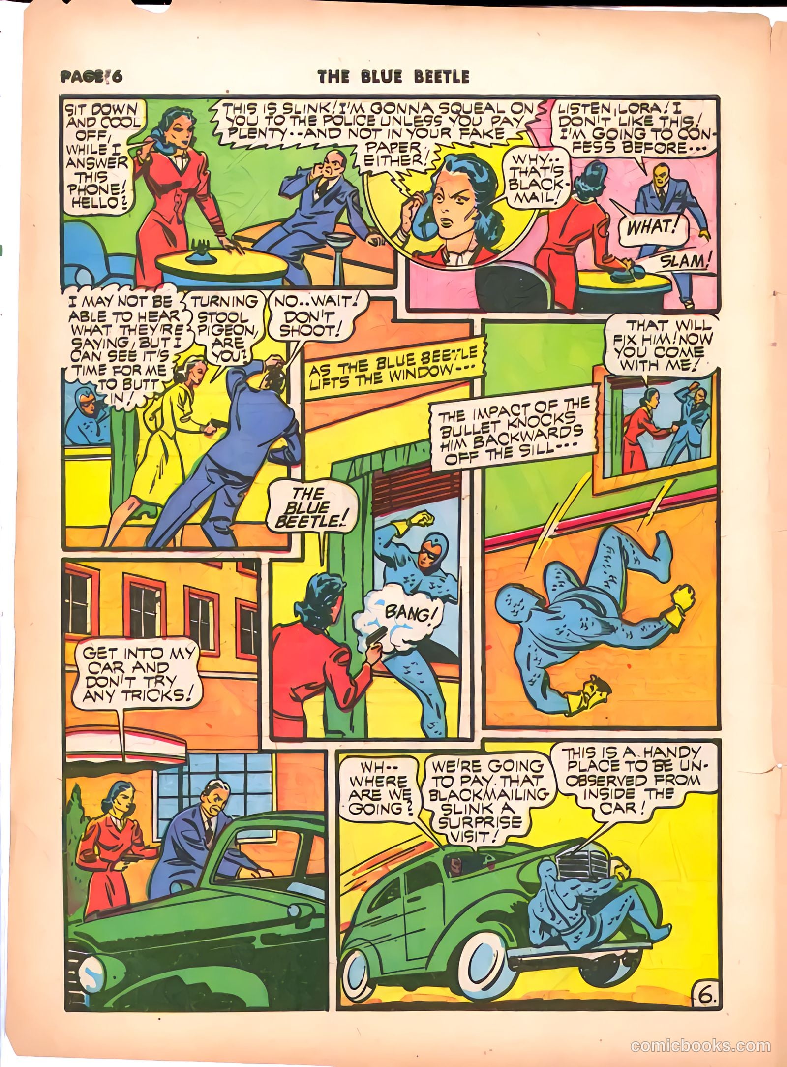 Blue Beetle #9 (1941) — page 8 of 67
