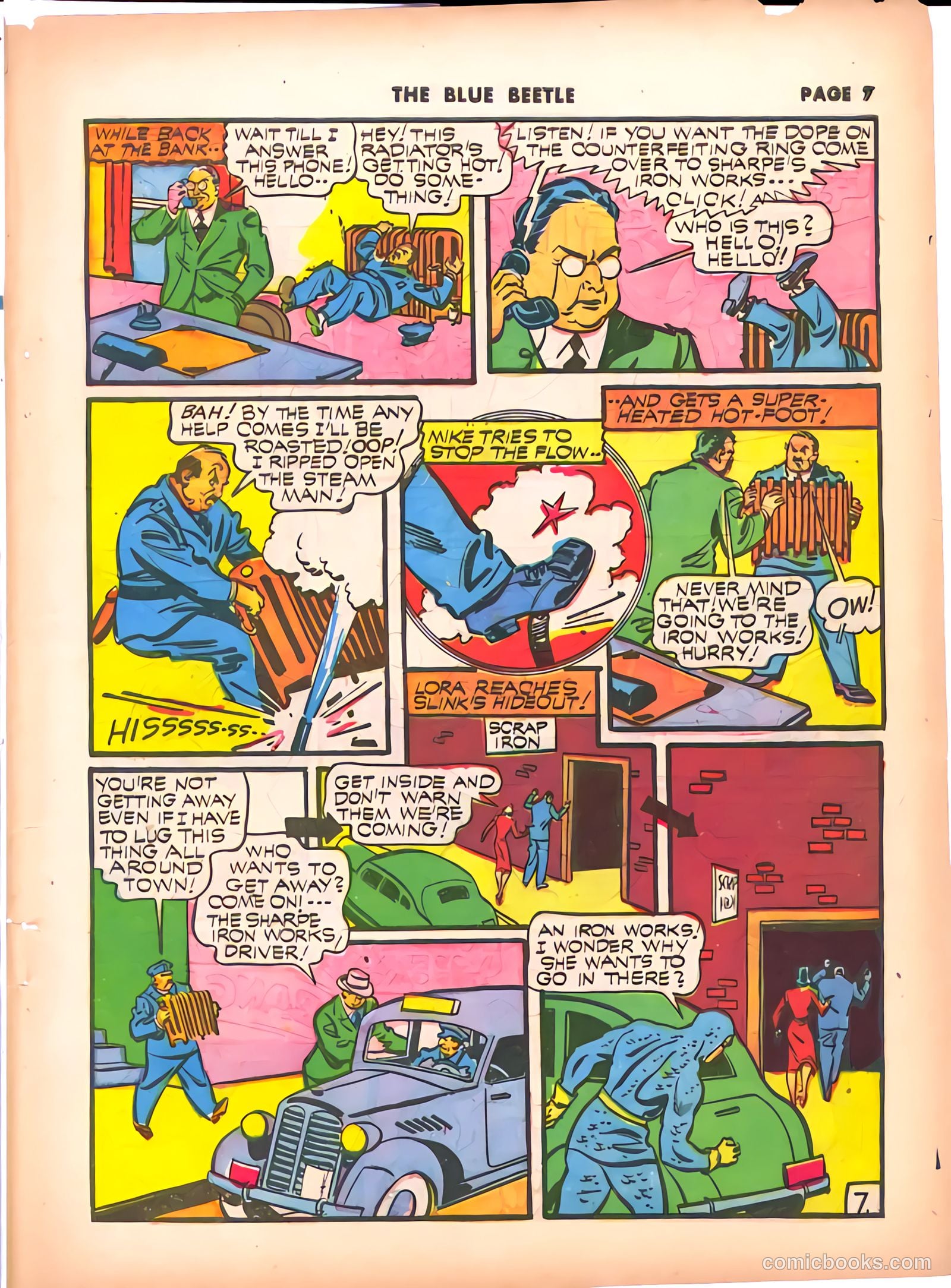 Blue Beetle #9 (1941) — page 9 of 67