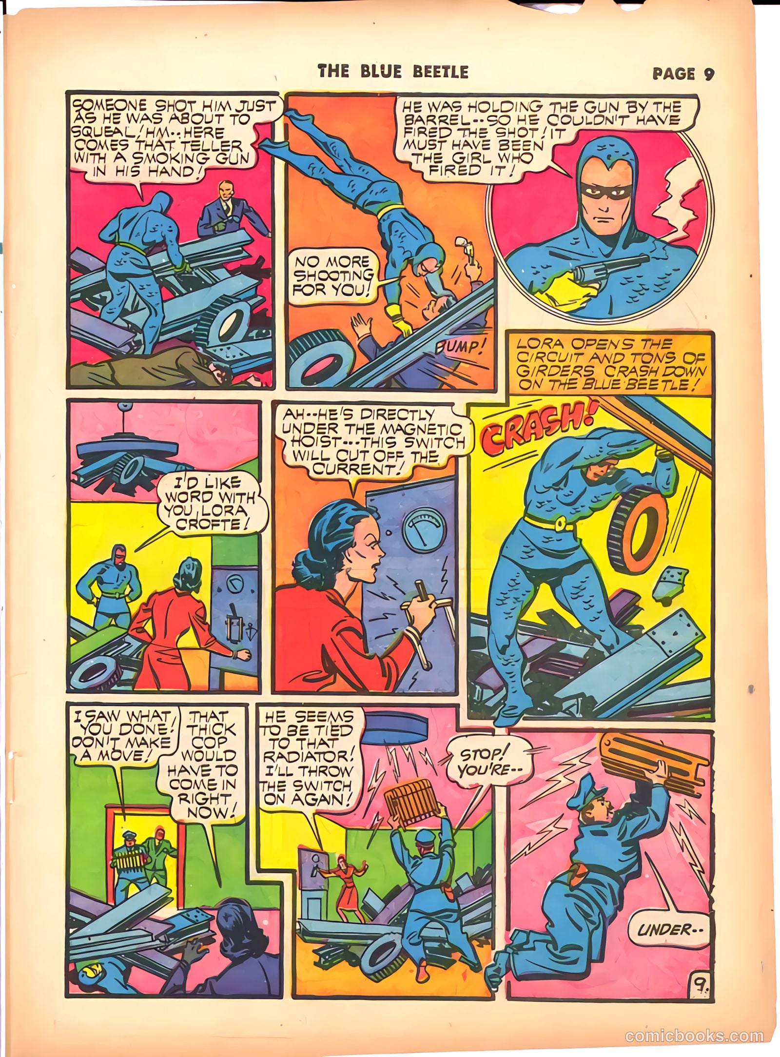 Blue Beetle #9 (1941) — page 11 of 67