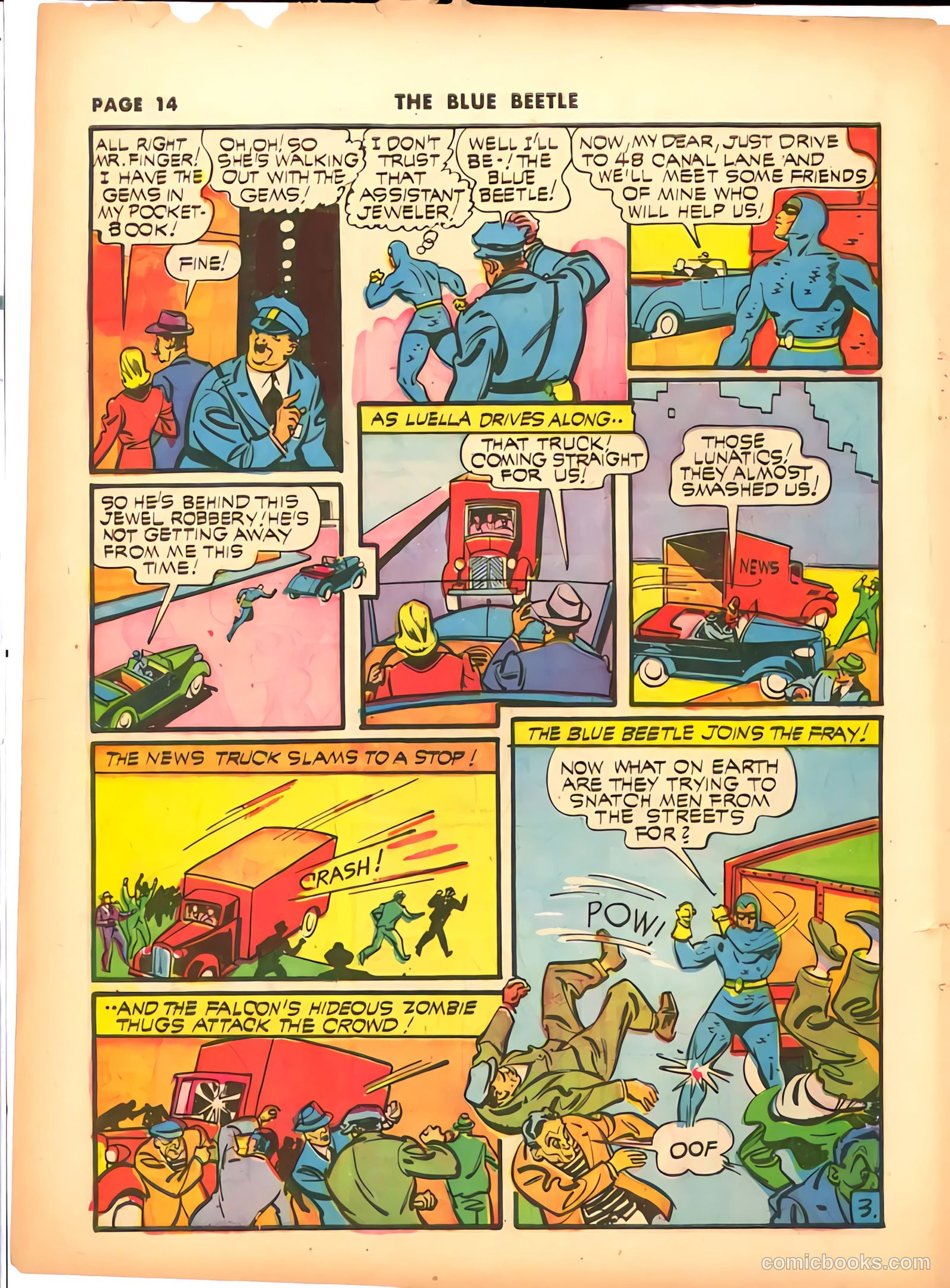 Blue Beetle #9 (1941) — page 16 of 67