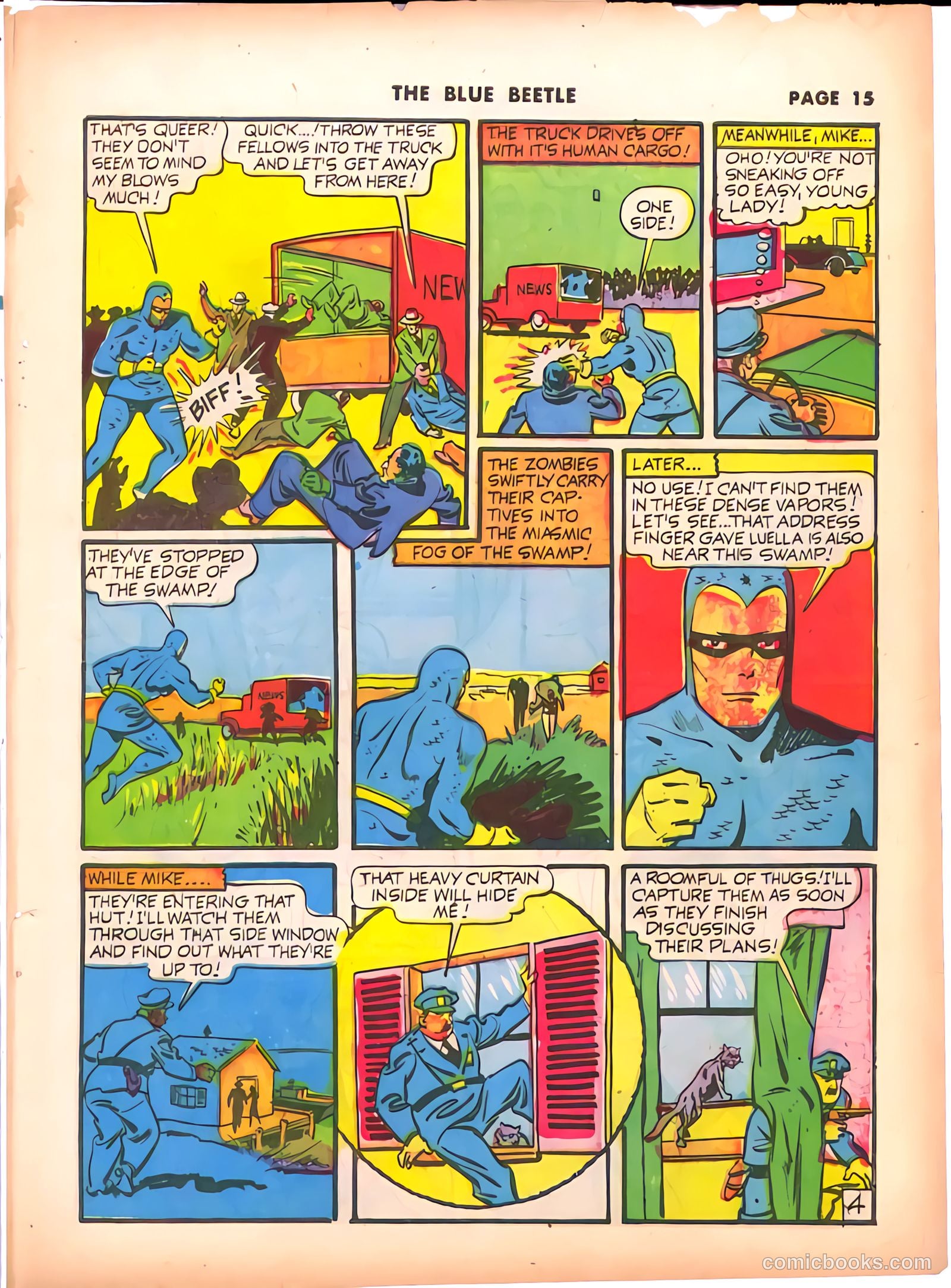 Blue Beetle #9 (1941) — page 17 of 67