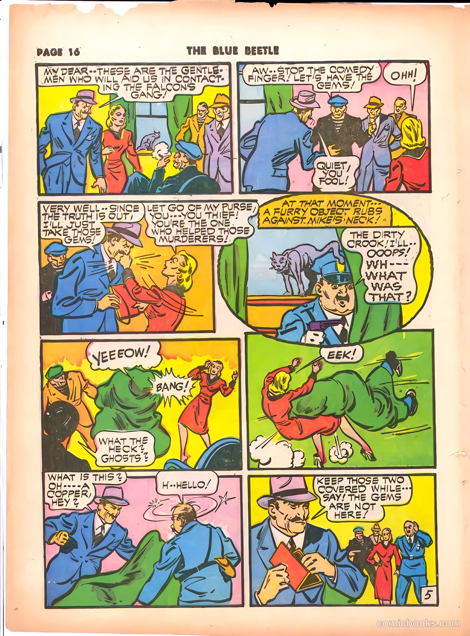 Blue Beetle #9 (1941) — page 18 of 67