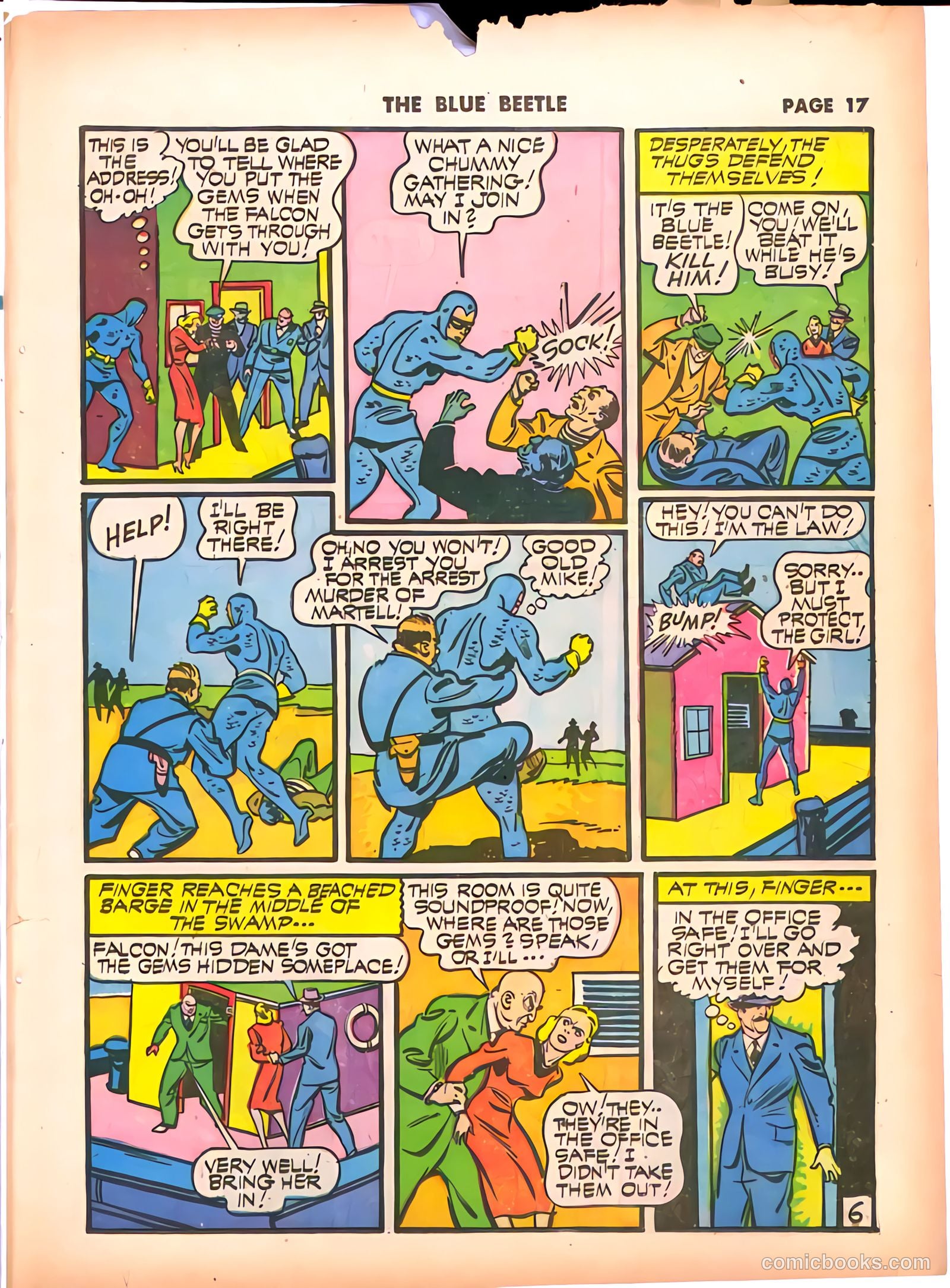 Blue Beetle #9 (1941) — page 19 of 67