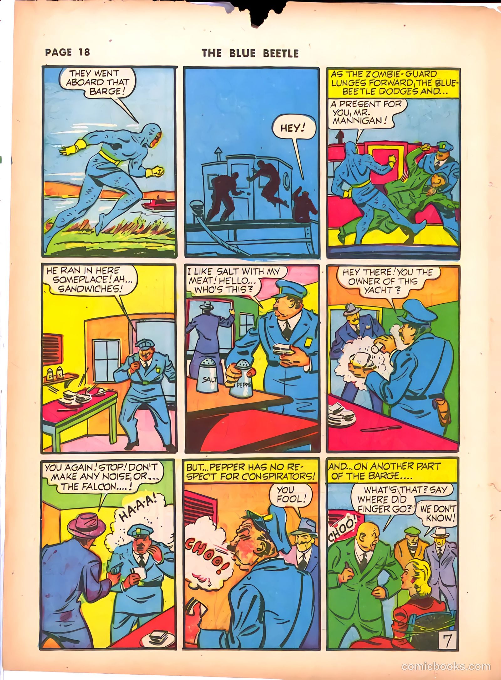 Blue Beetle #9 (1941) — page 20 of 67