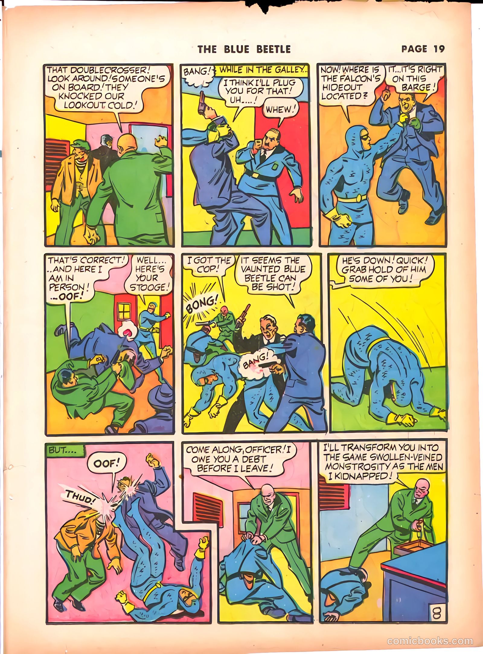 Blue Beetle #9 (1941) — page 21 of 67