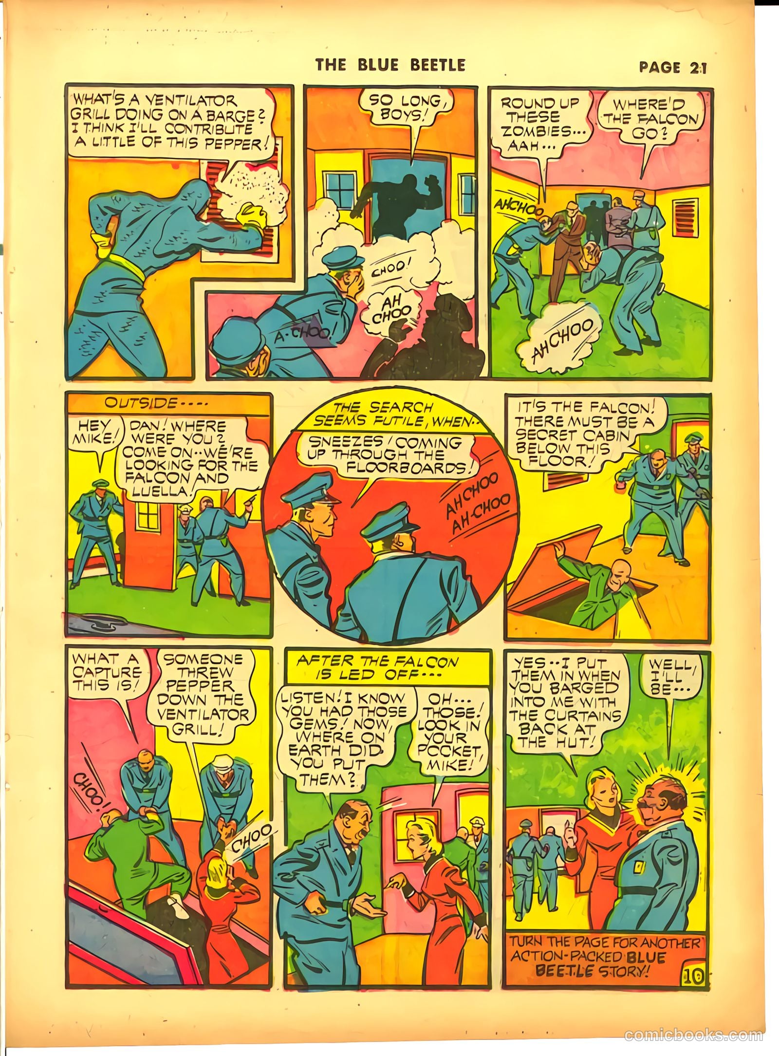 Blue Beetle #9 (1941) — page 23 of 67
