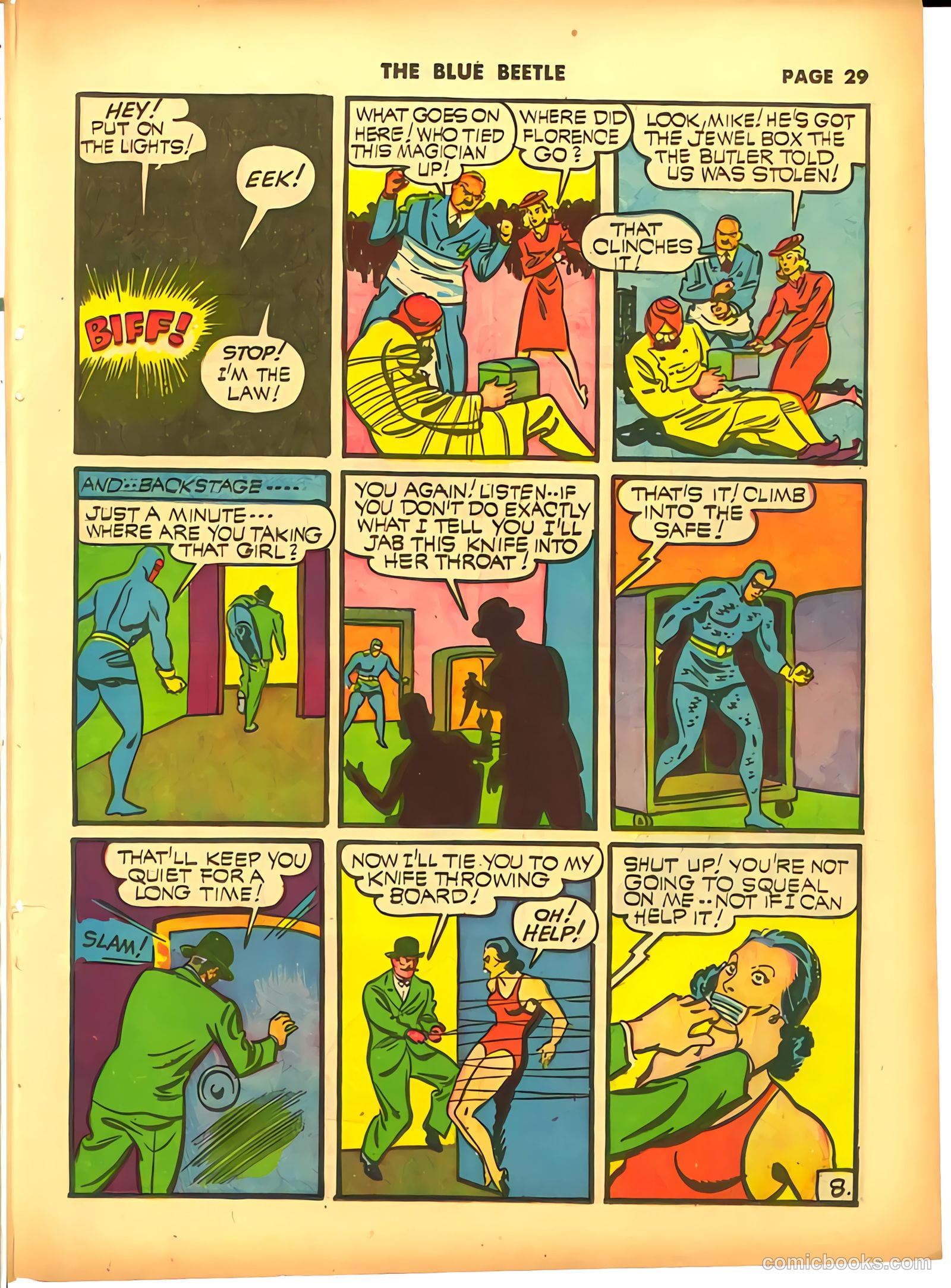 Blue Beetle #9 (1941) — page 31 of 67