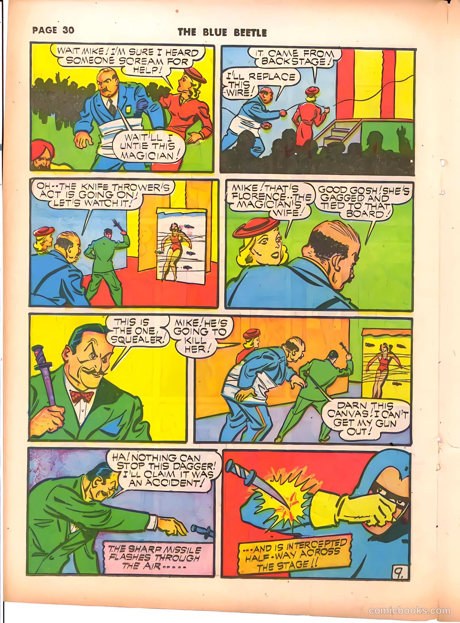 Blue Beetle #9 (1941) — page 32 of 67