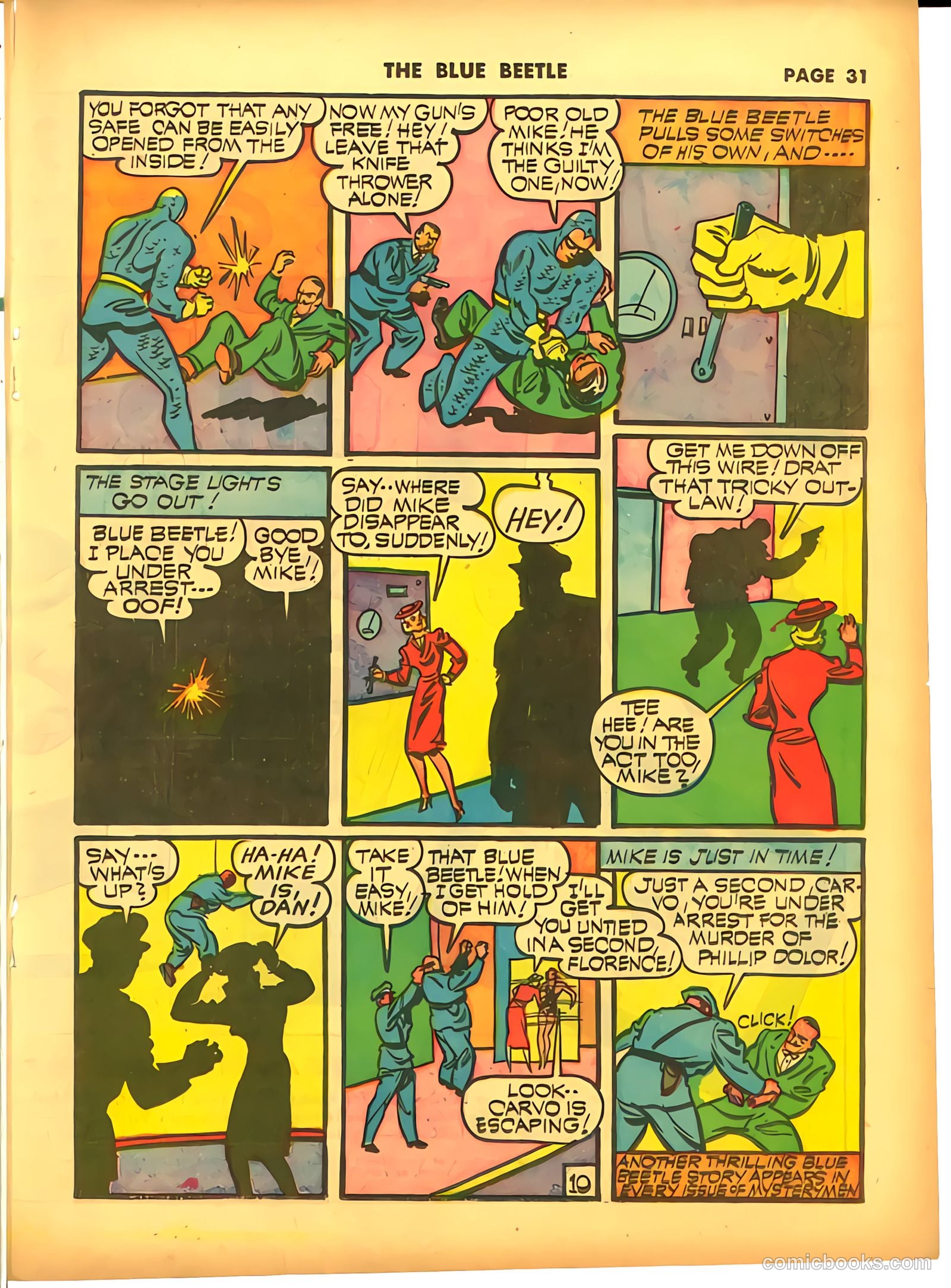 Blue Beetle #9 (1941) — page 33 of 67