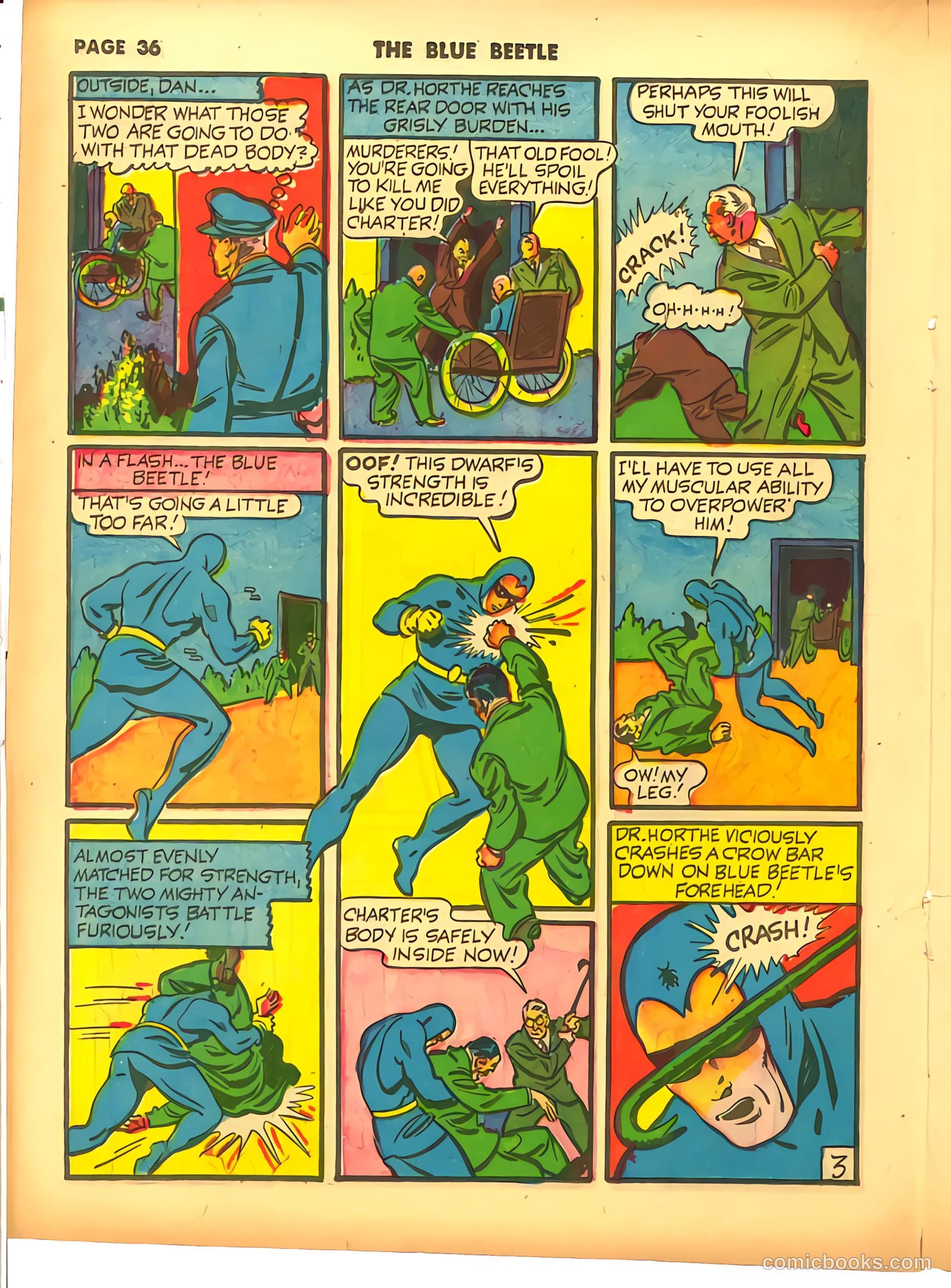 Blue Beetle #9 (1941) — page 37 of 67