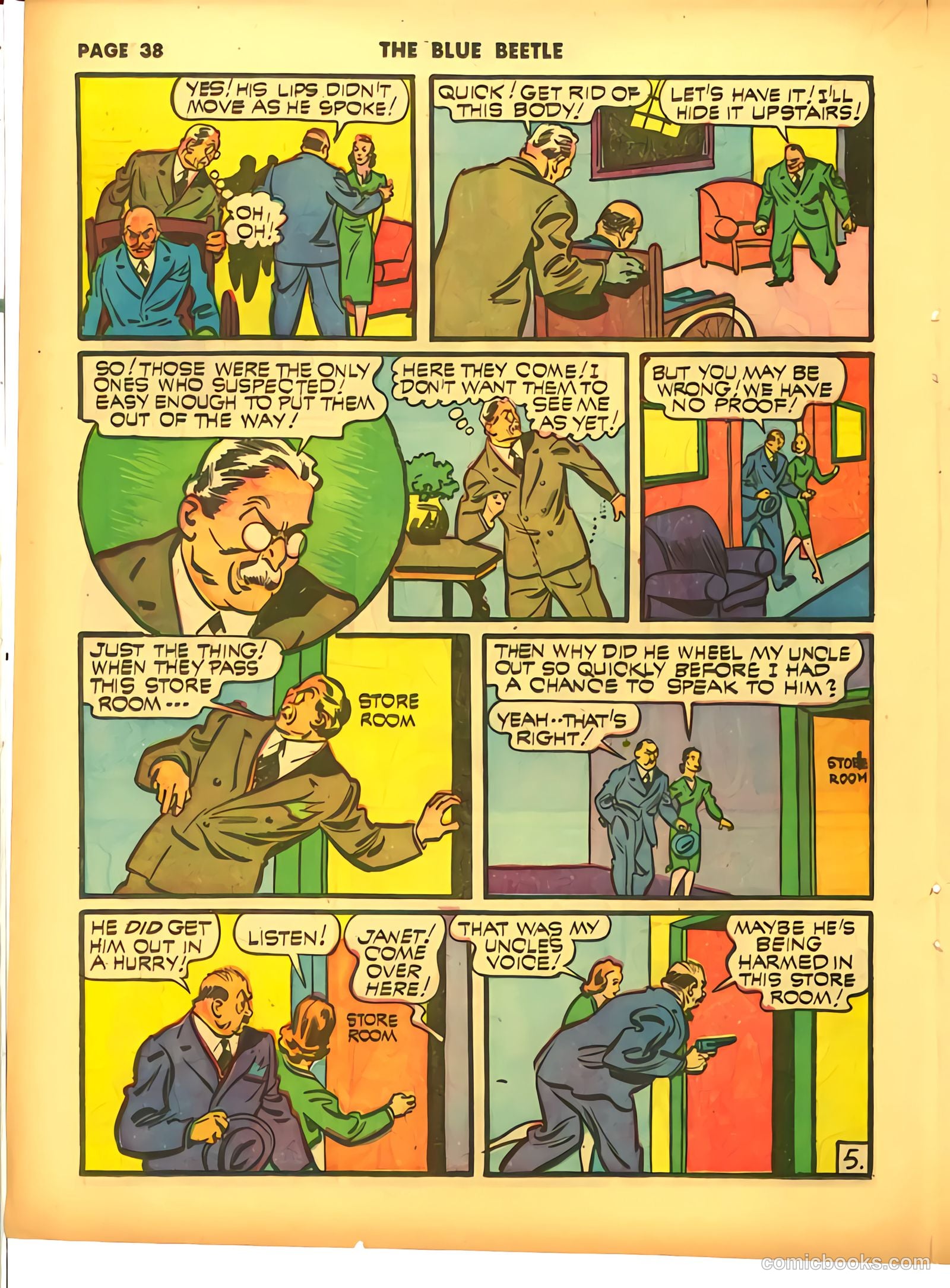 Blue Beetle #9 (1941) — page 39 of 67