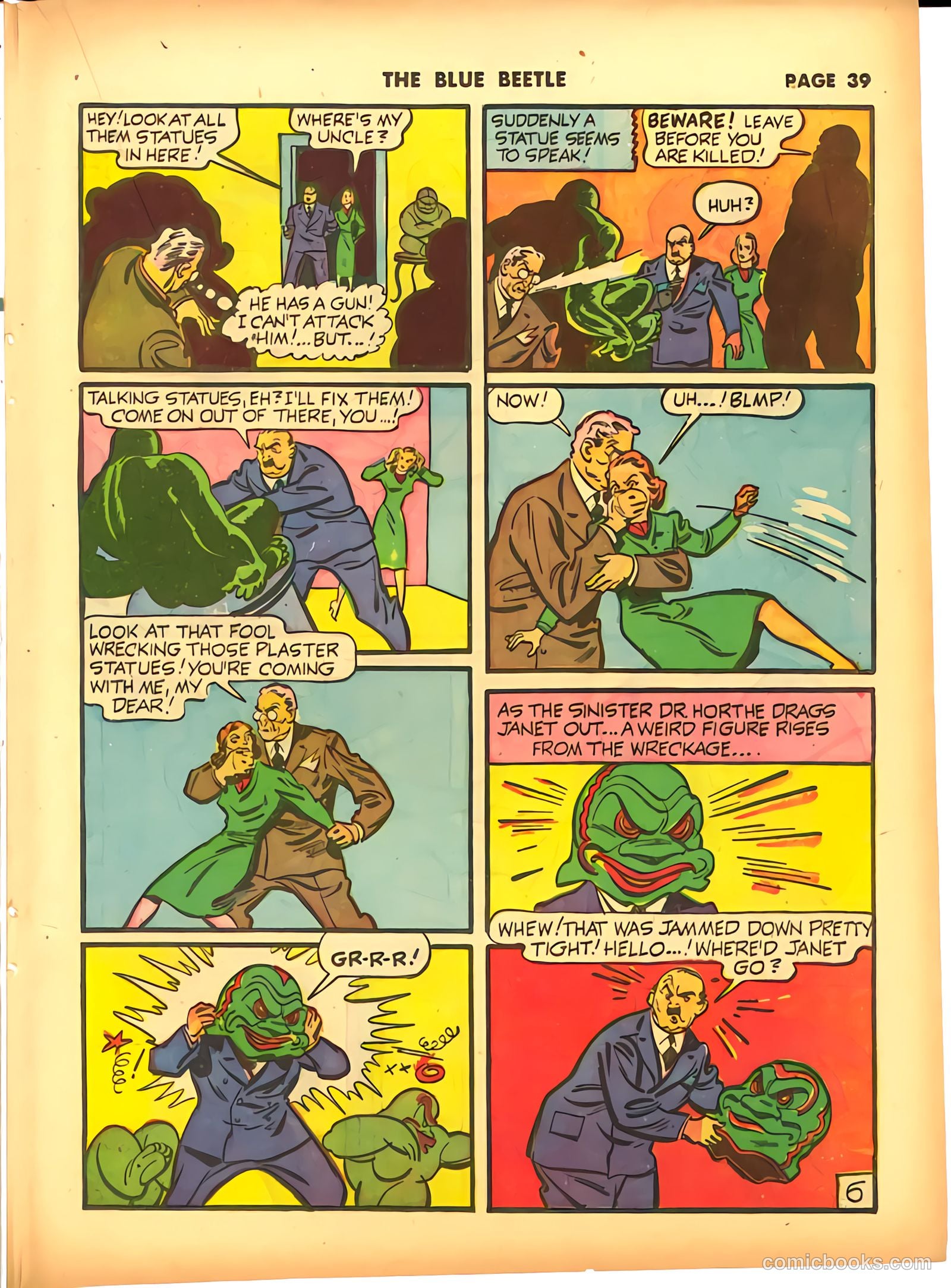 Blue Beetle #9 (1941) — page 40 of 67