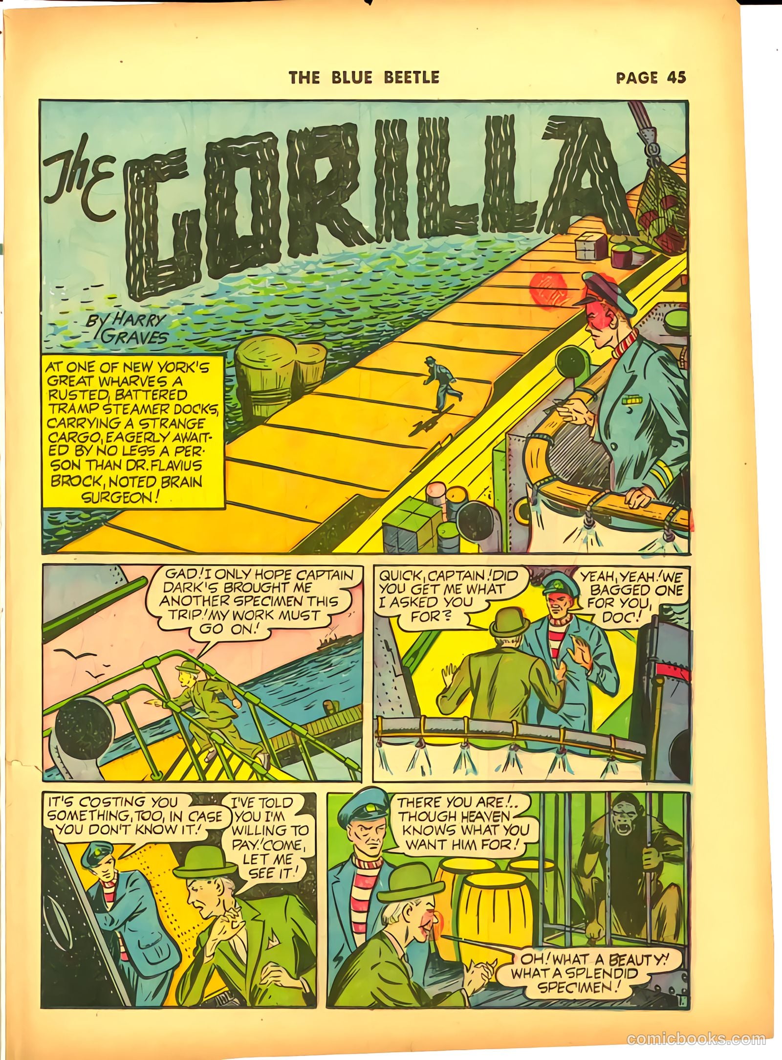 Blue Beetle #9 (1941) — page 46 of 67