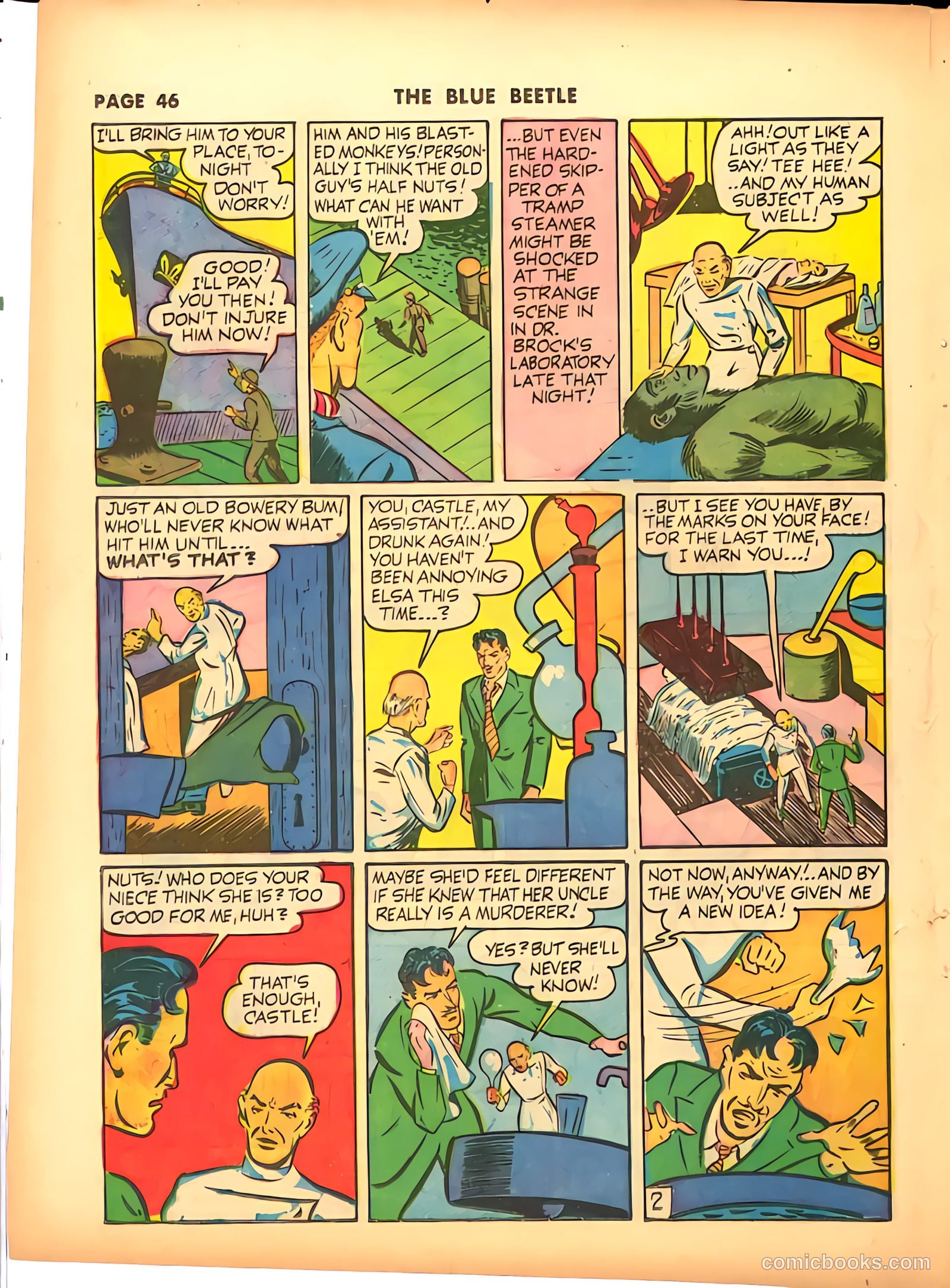Blue Beetle #9 (1941) — page 47 of 67