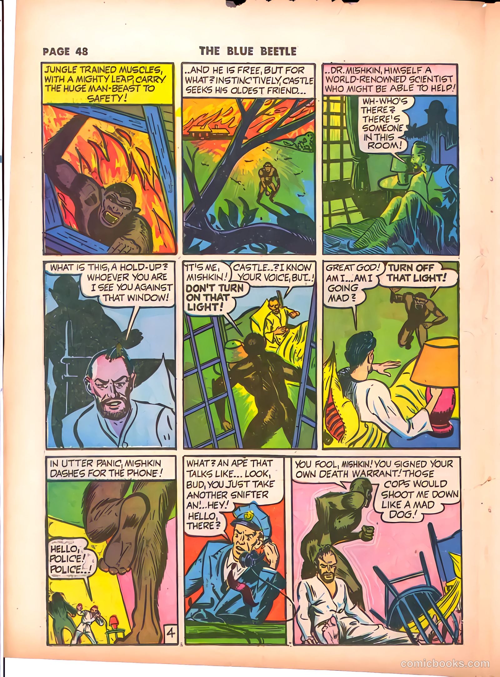 Blue Beetle #9 (1941) — page 49 of 67