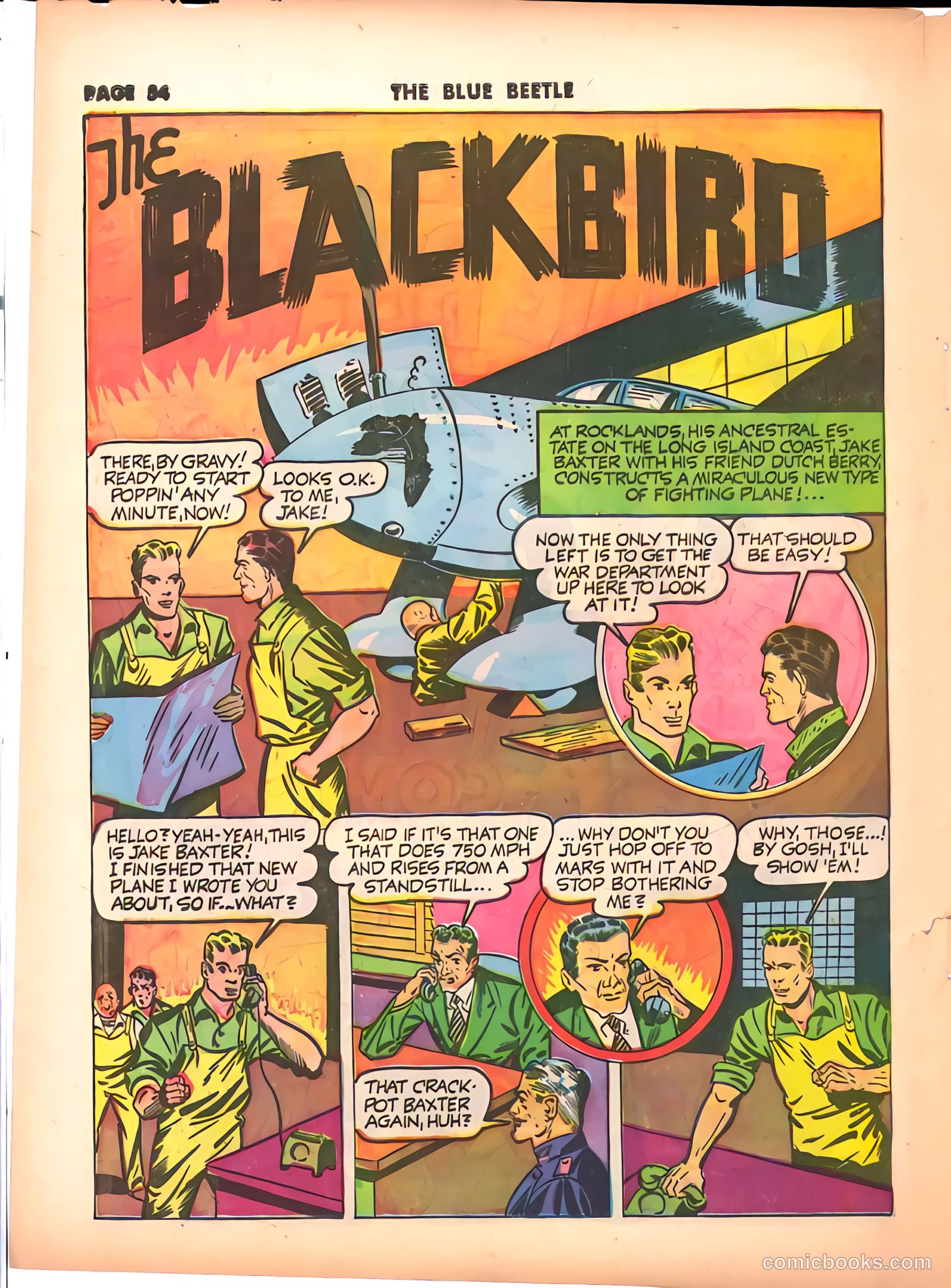 Blue Beetle #9 (1941) — page 55 of 67