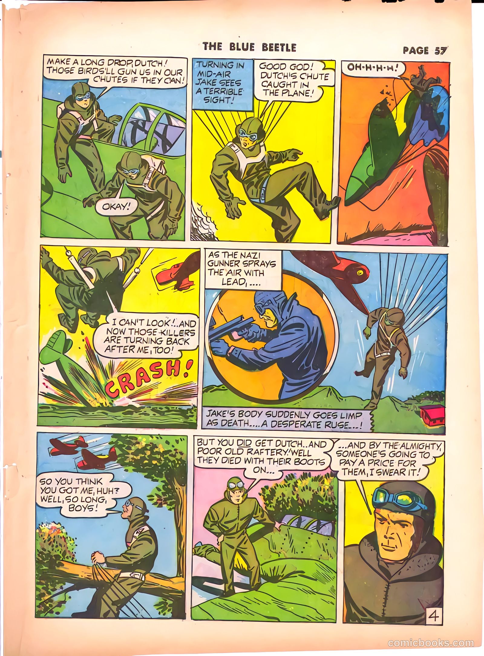Blue Beetle #9 (1941) — page 58 of 67