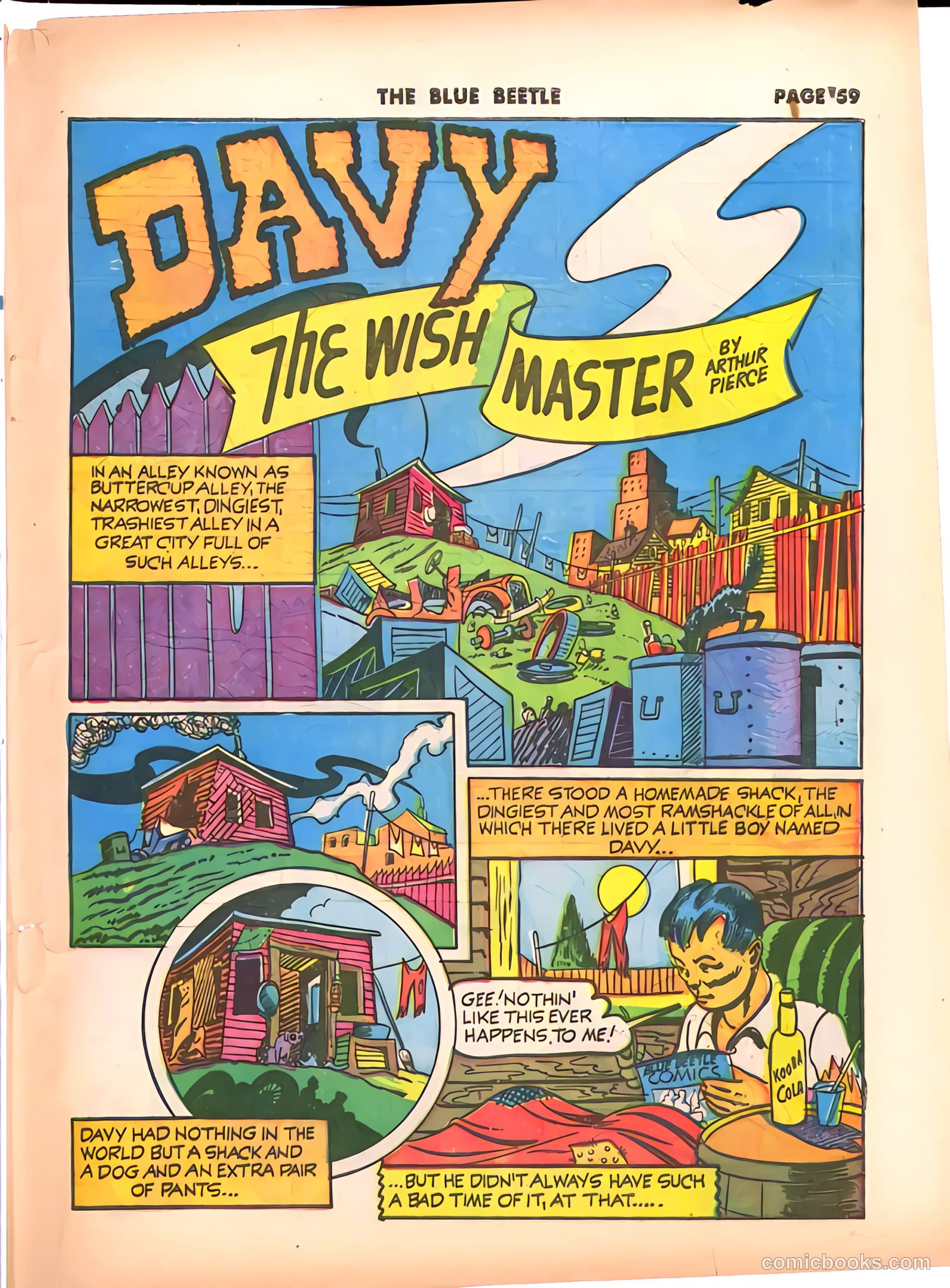 Blue Beetle #9 (1941) — page 60 of 67