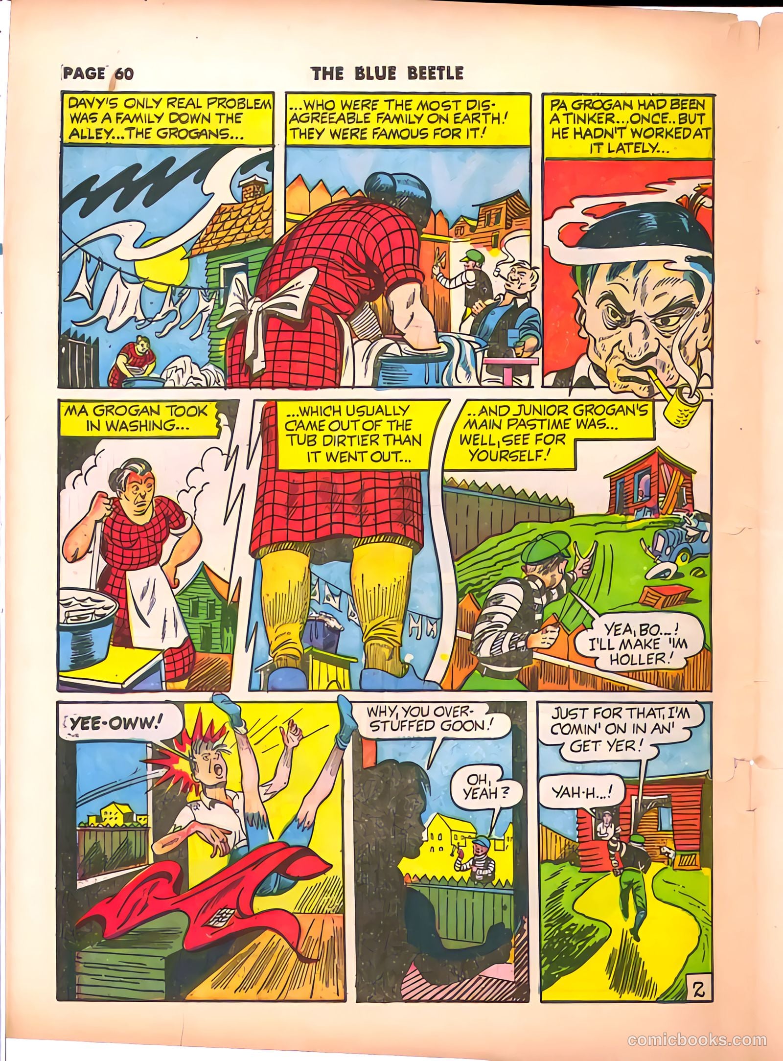 Blue Beetle #9 (1941) — page 61 of 67
