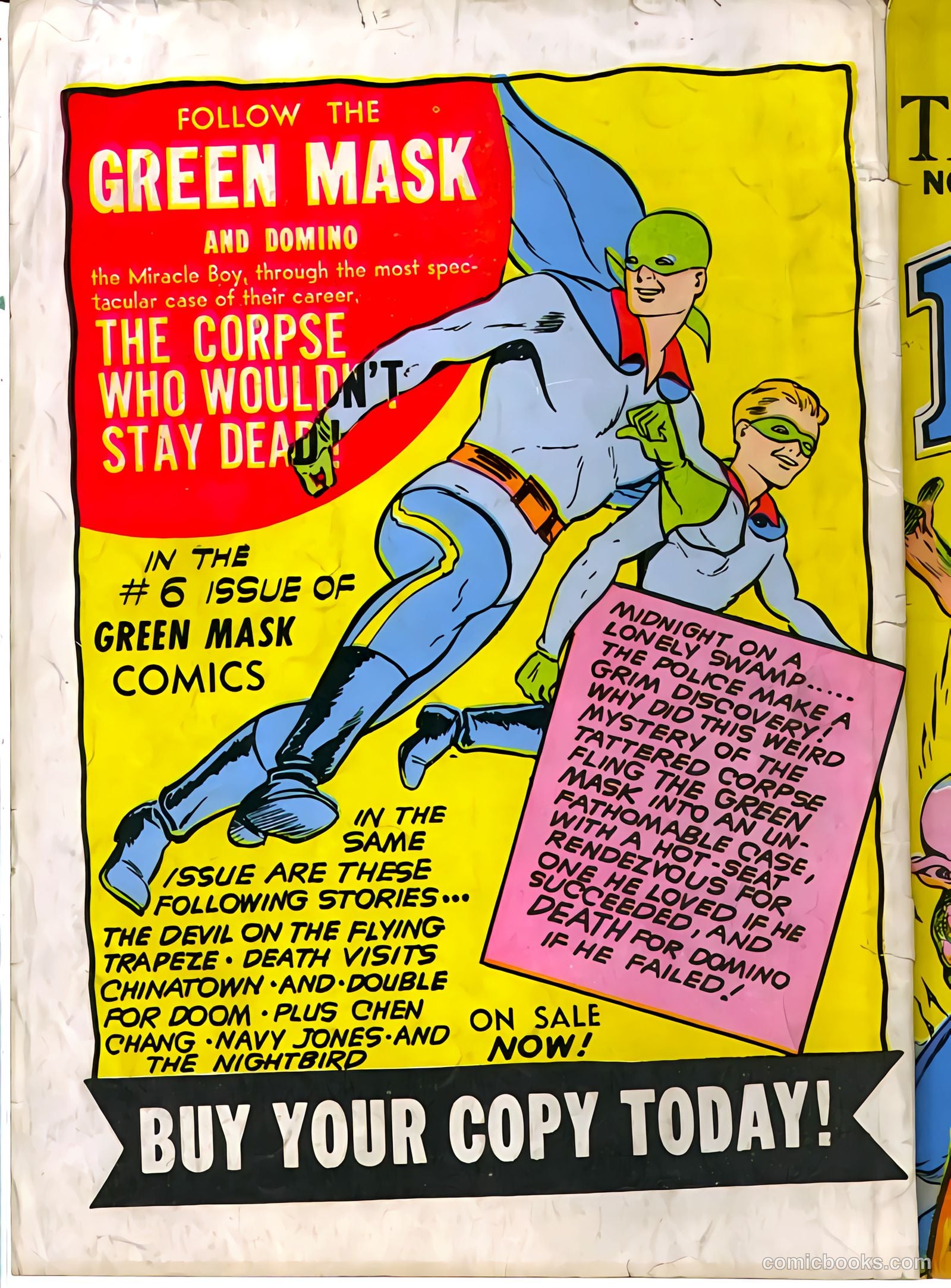 Blue Beetle #9 (1941) — page 67 of 67
