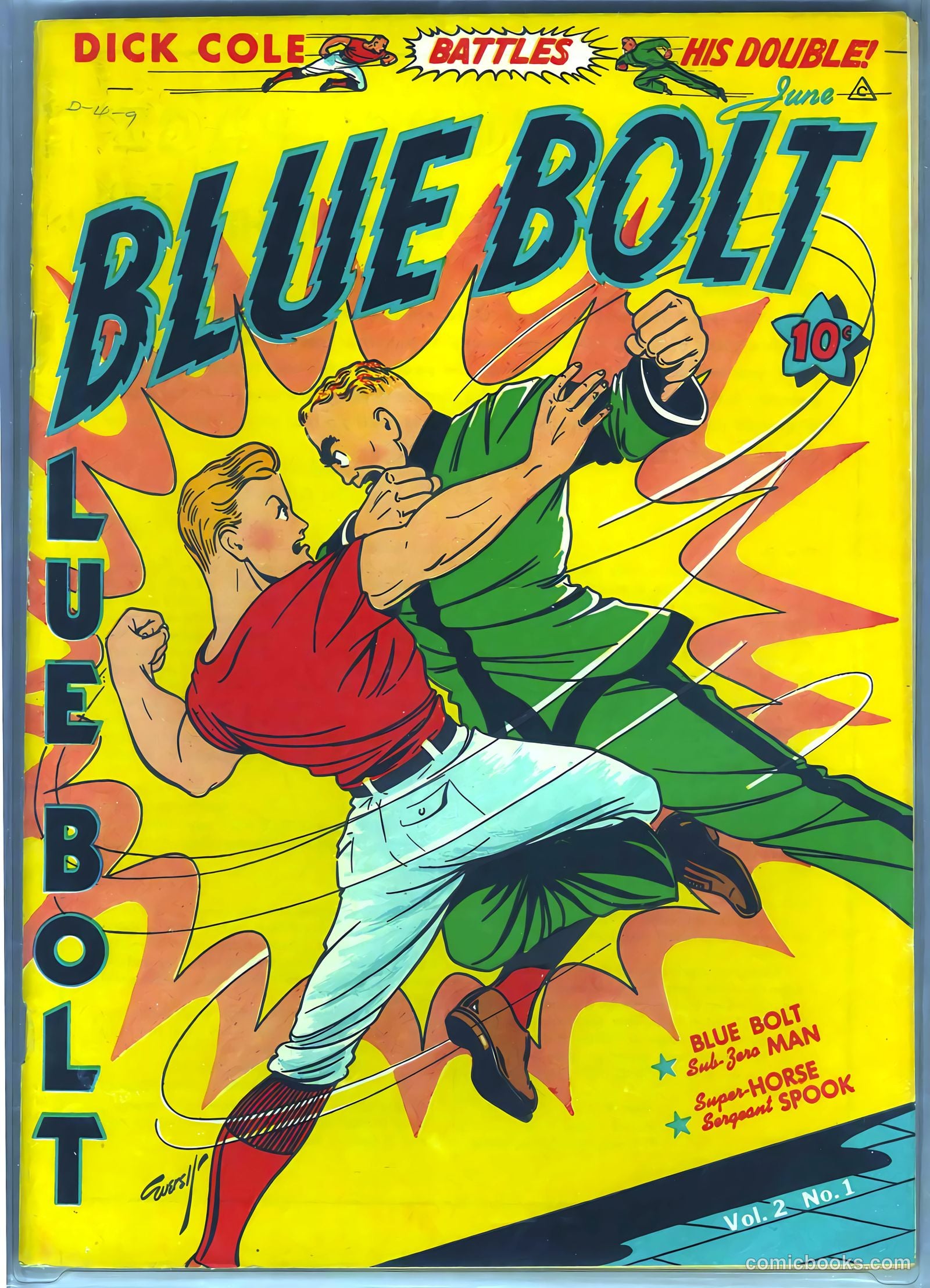 Blue Bolt #1