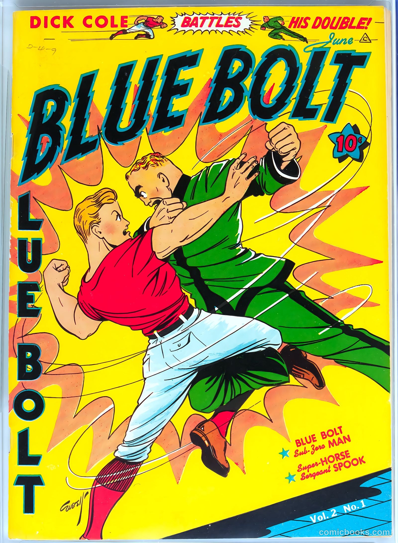 Blue Bolt #1 (1940) — page 2 of 69