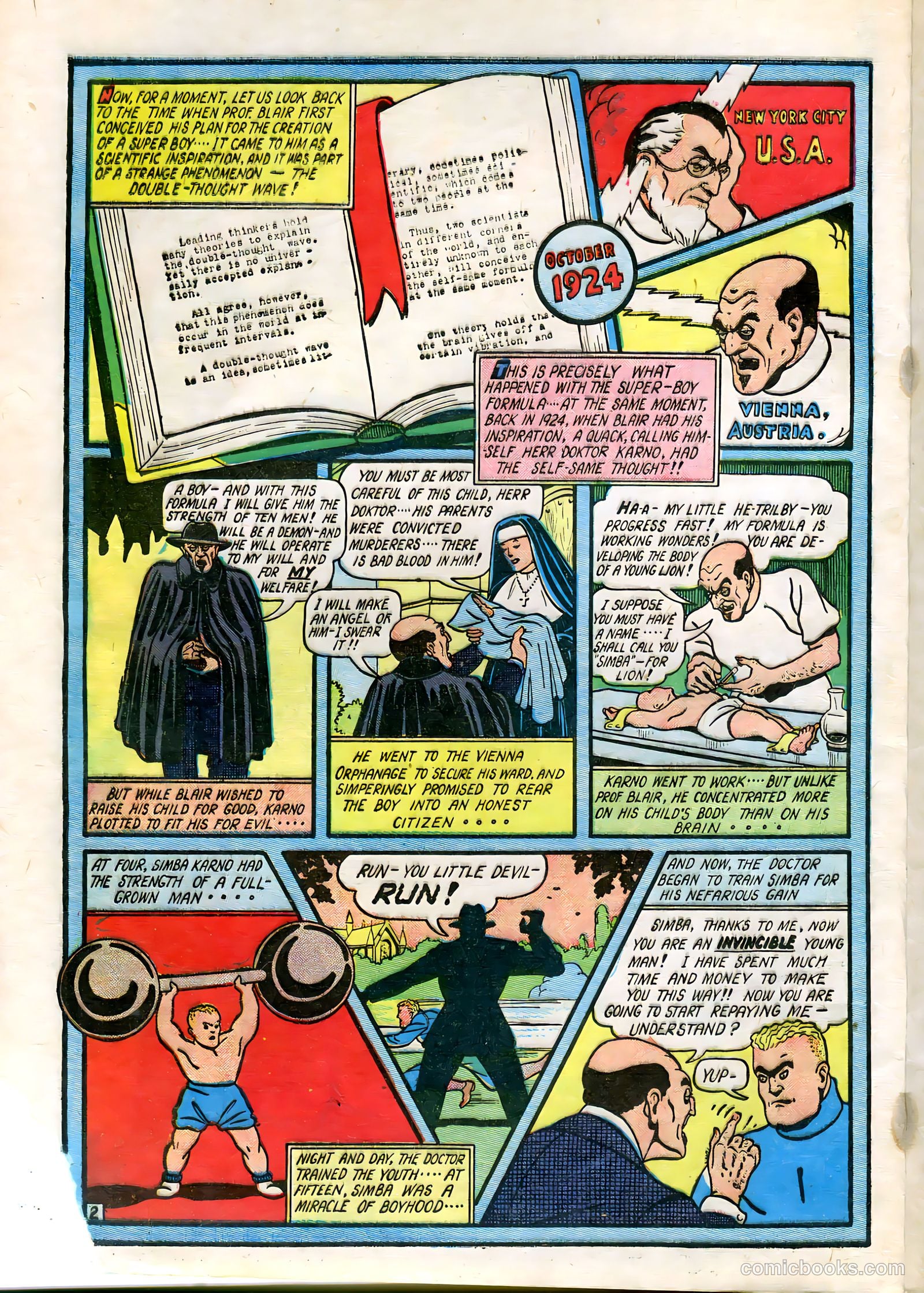 Blue Bolt #1 (1940) — page 5 of 69