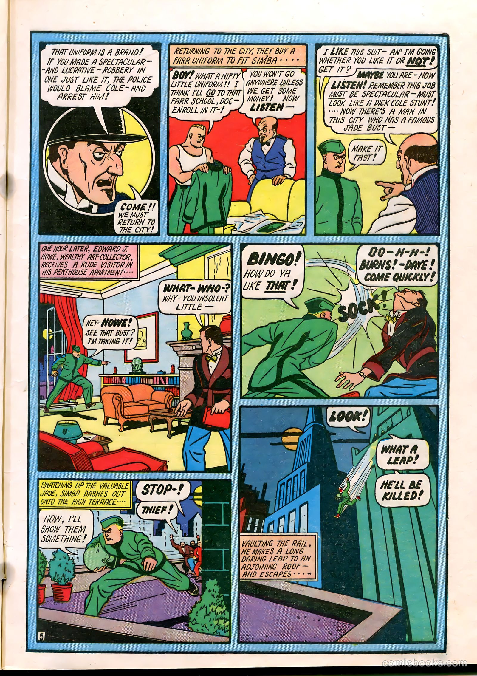 Blue Bolt #1 (1940) — page 8 of 69