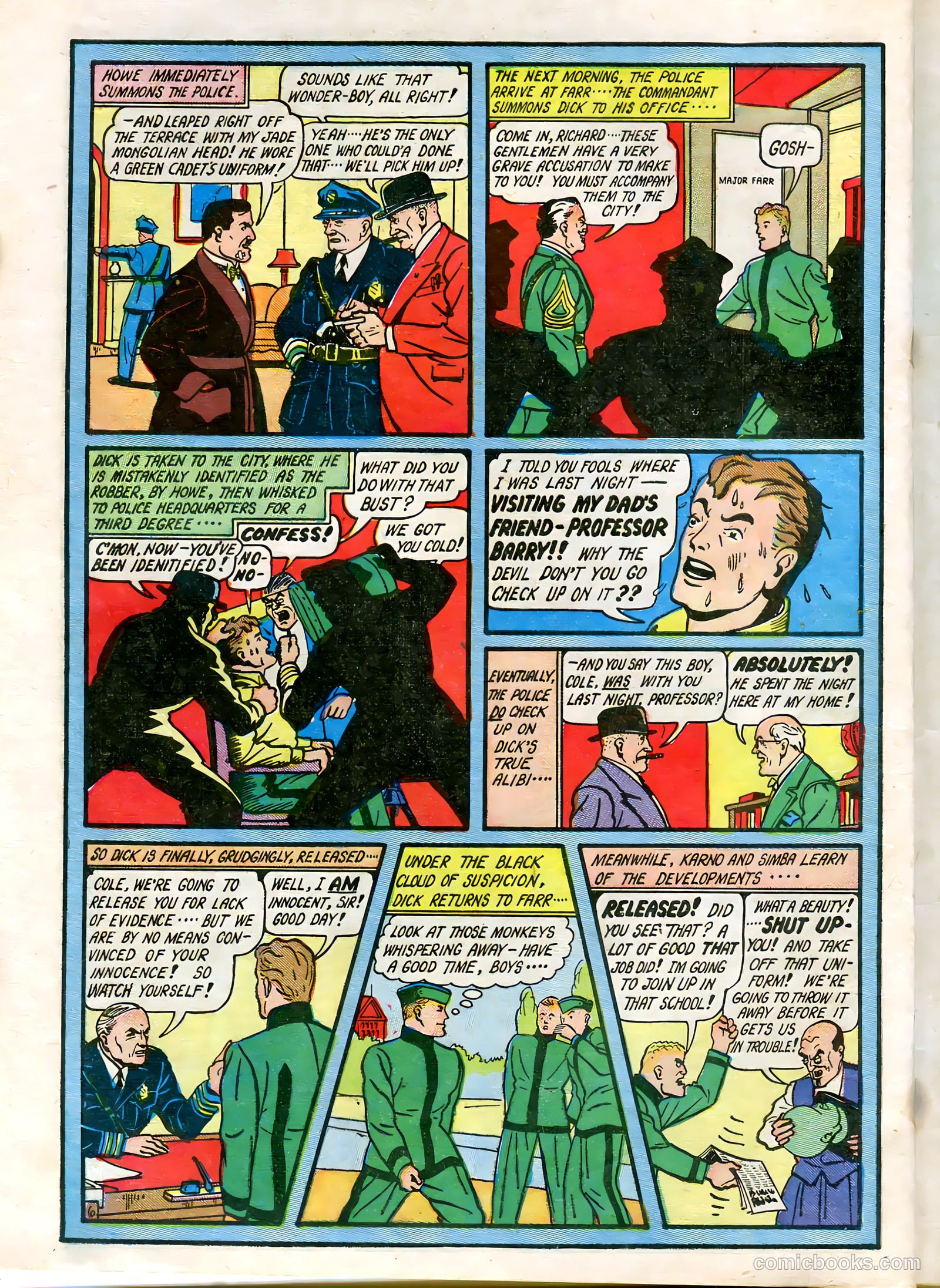 Blue Bolt #1 (1940) — page 9 of 69