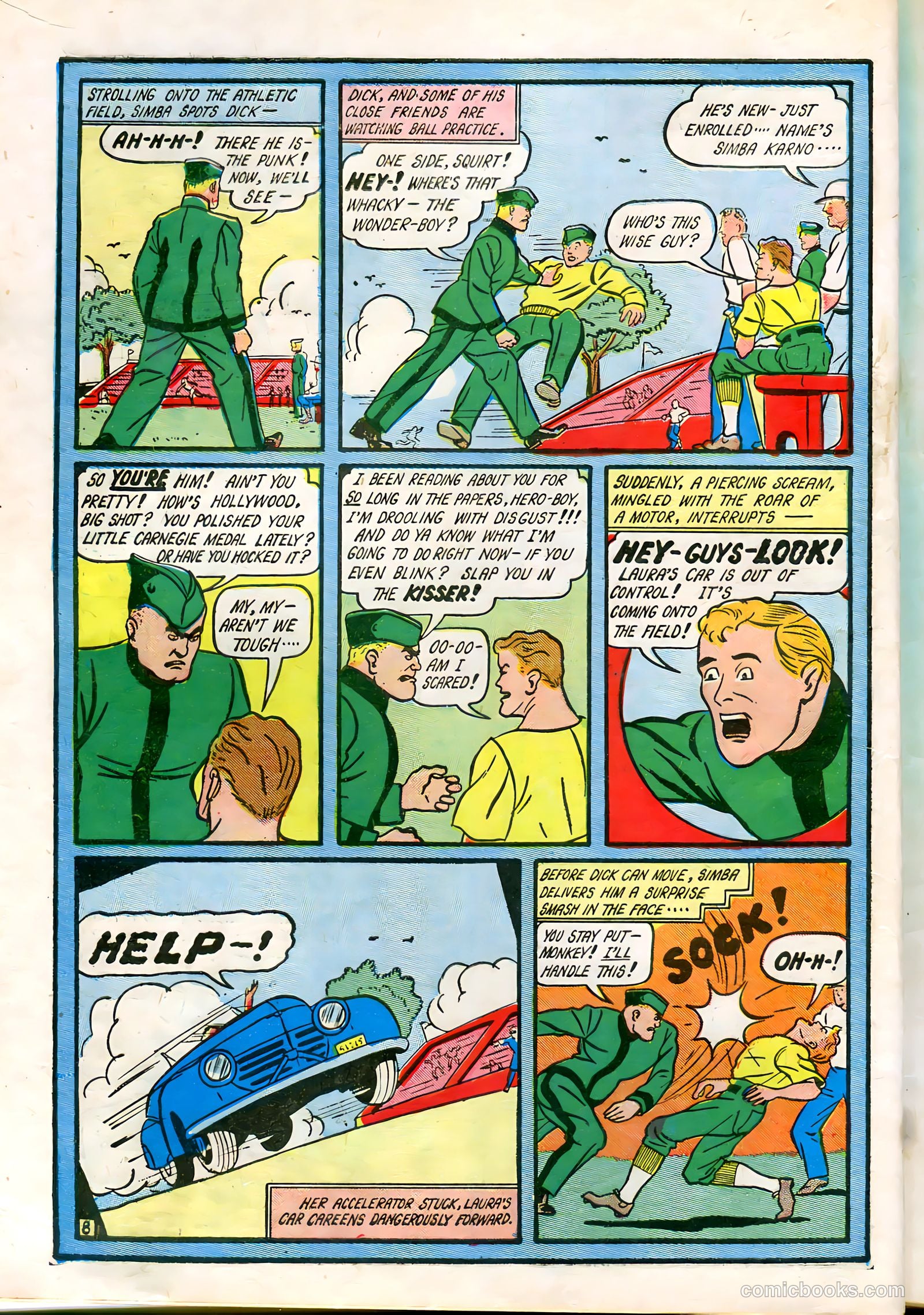 Blue Bolt #1 (1940) — page 11 of 69