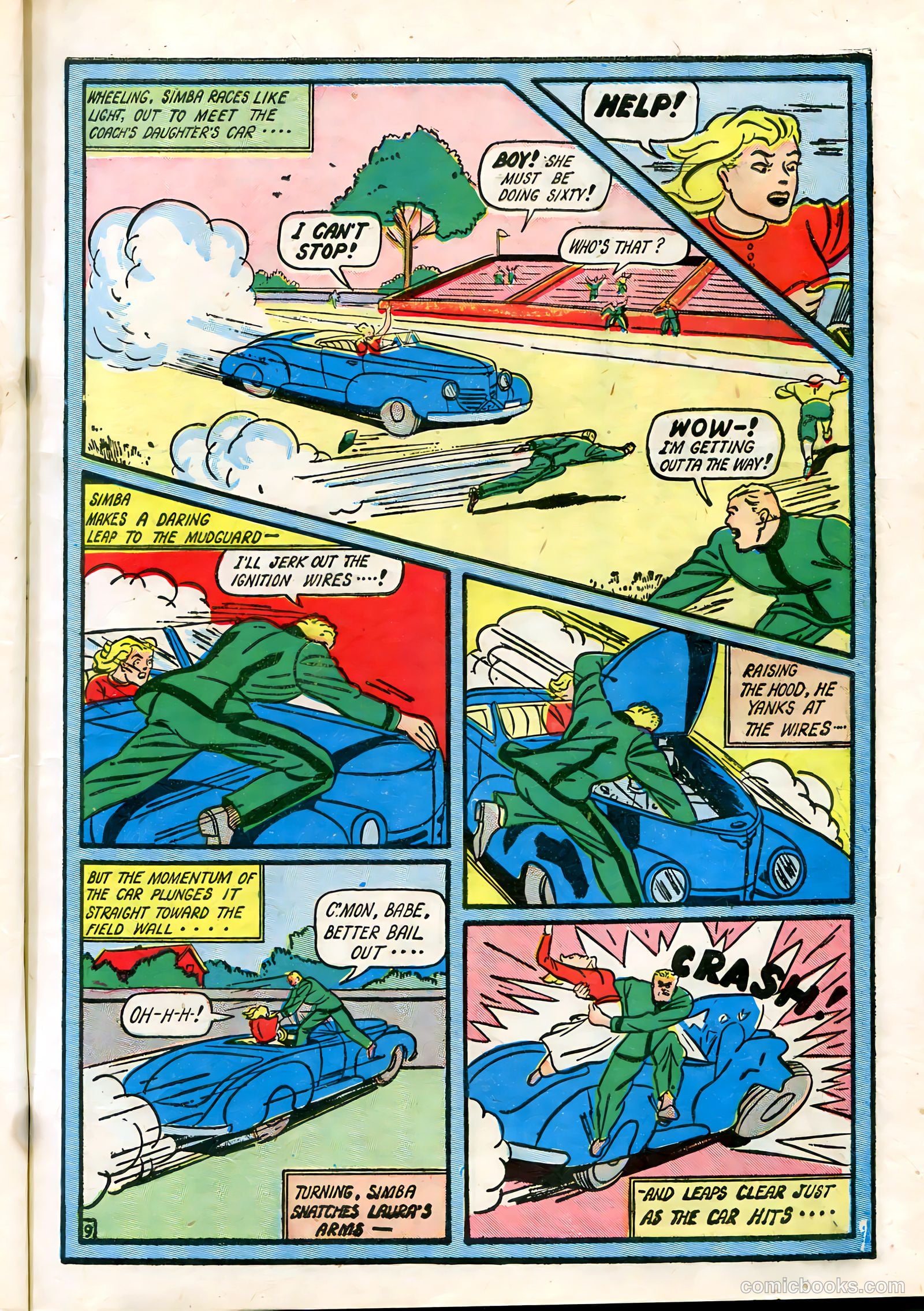 Blue Bolt #1 (1940) — page 12 of 69