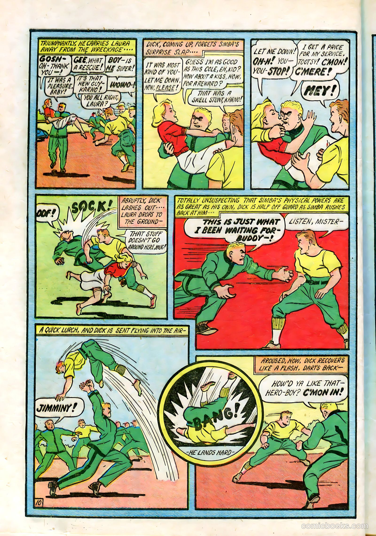 Blue Bolt #1 (1940) — page 13 of 69