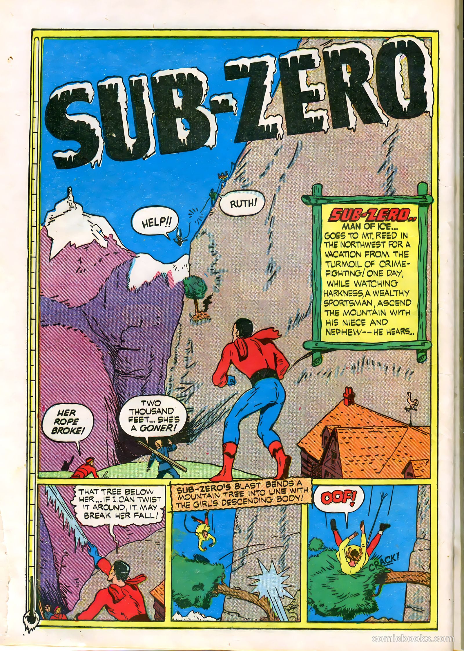 Blue Bolt #1 (1940) — page 15 of 69