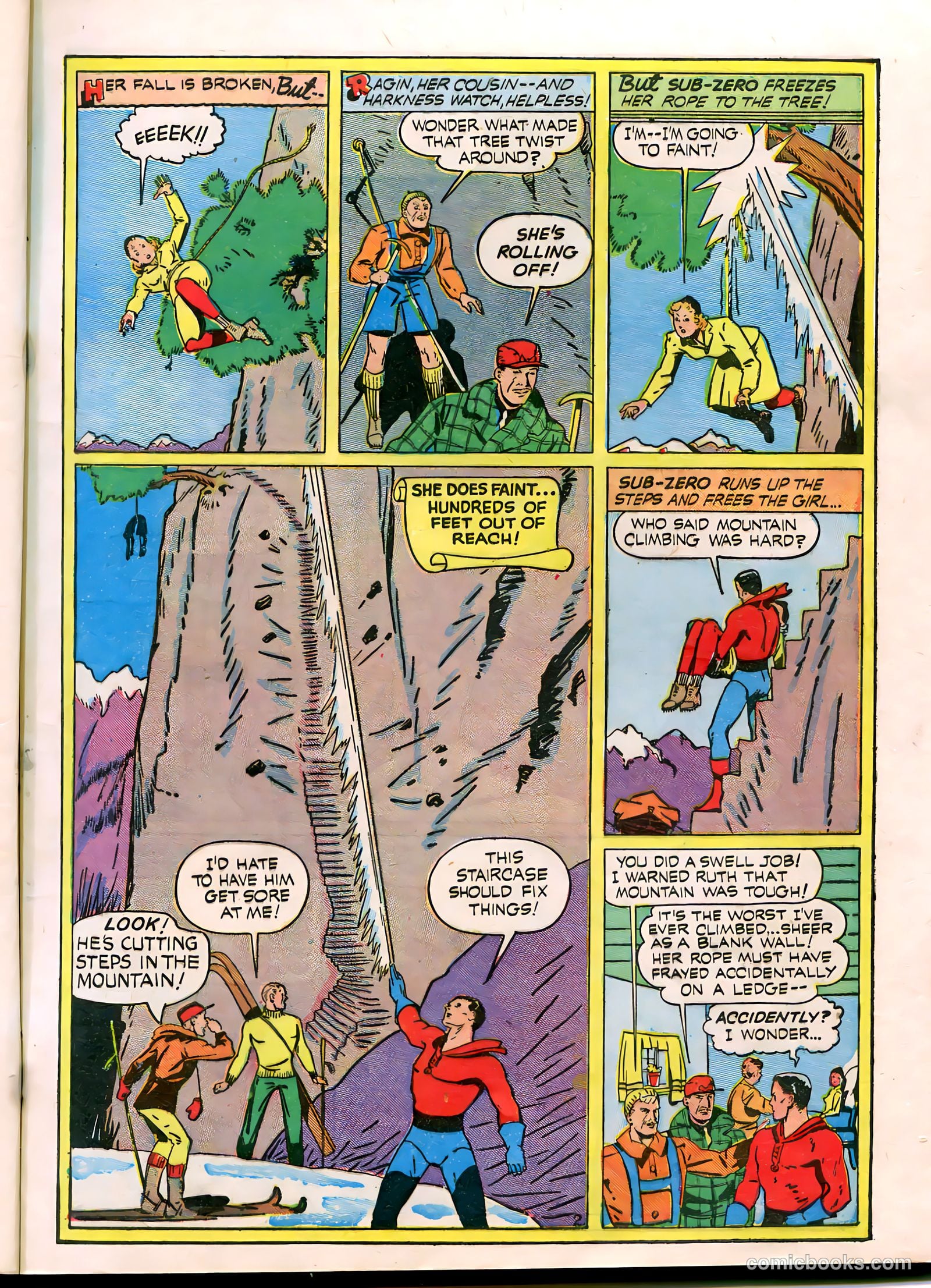 Blue Bolt #1 (1940) — page 16 of 69
