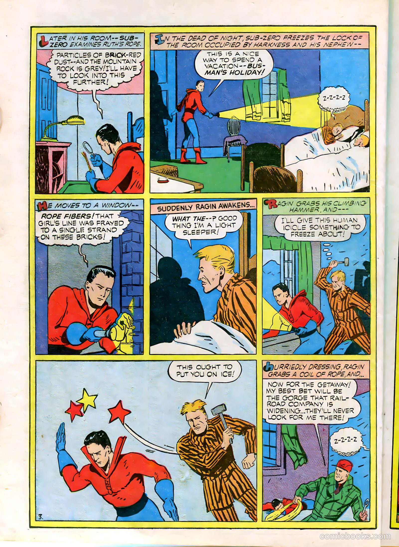Blue Bolt #1 (1940) — page 17 of 69