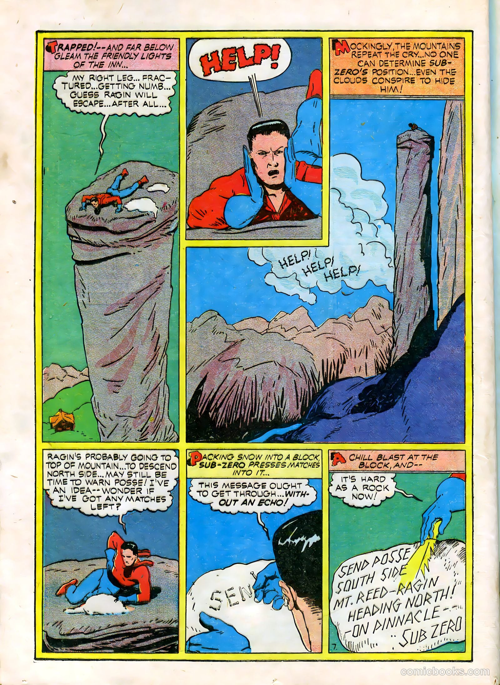 Blue Bolt #1 (1940) — page 21 of 69