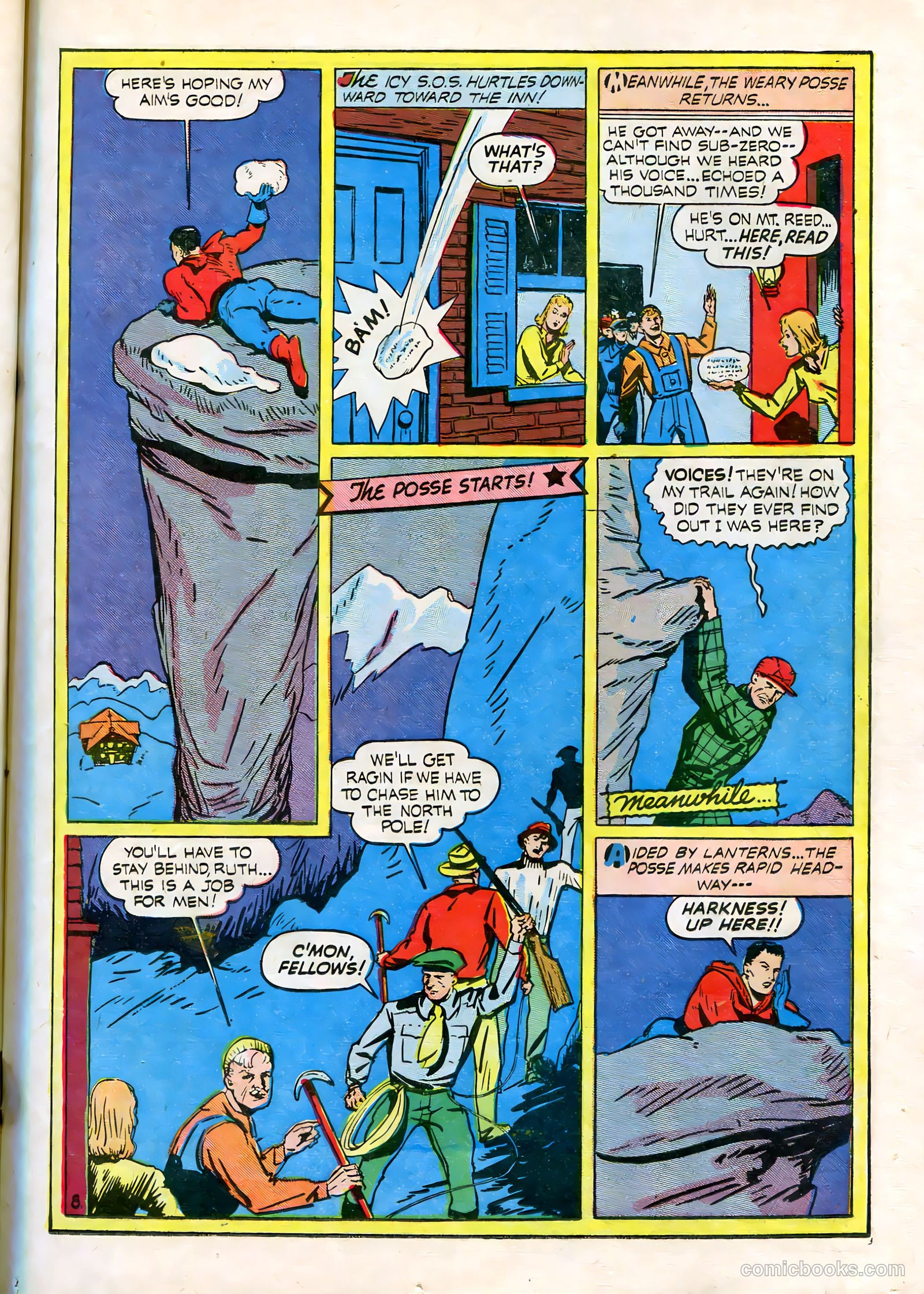 Blue Bolt #1 (1940) — page 22 of 69