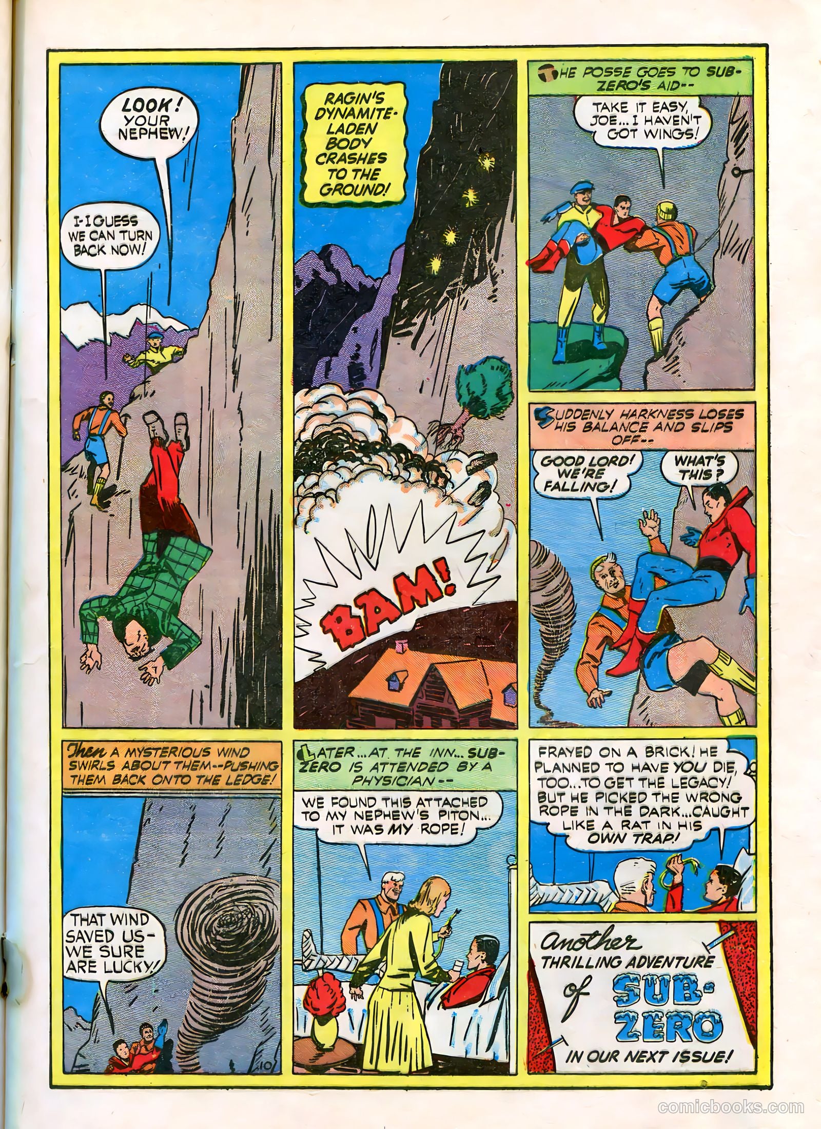 Blue Bolt #1 (1940) — page 24 of 69