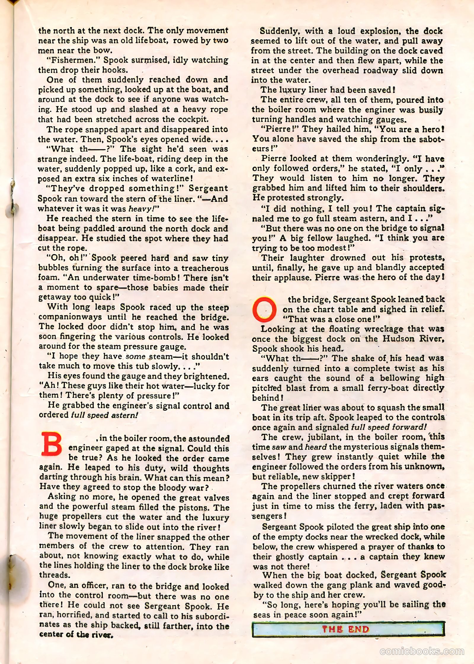 Blue Bolt #1 (1940) — page 32 of 69